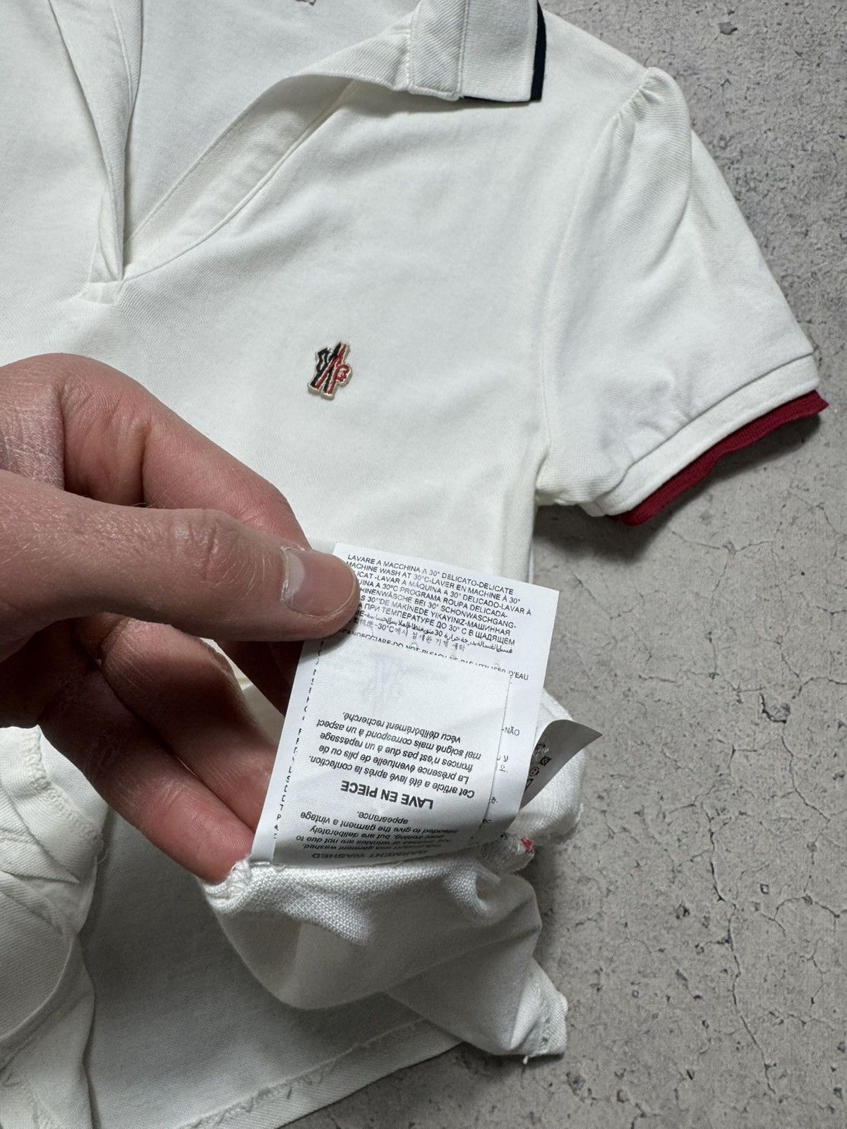 Moncler Grenoble Moncler Maglia Grenoble Women’s White Polo Shirt Size M Size M / US 6-8 / IT 42-44 - 11 Thumbnail