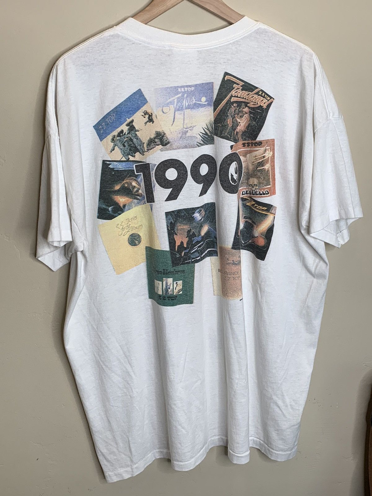 Band Tees *RARE* Vintage 1990 ZZ Top Single Stitch USA-Made Band Shirt Size US XXL / EU 58 / 5 - 2 Thumbnail