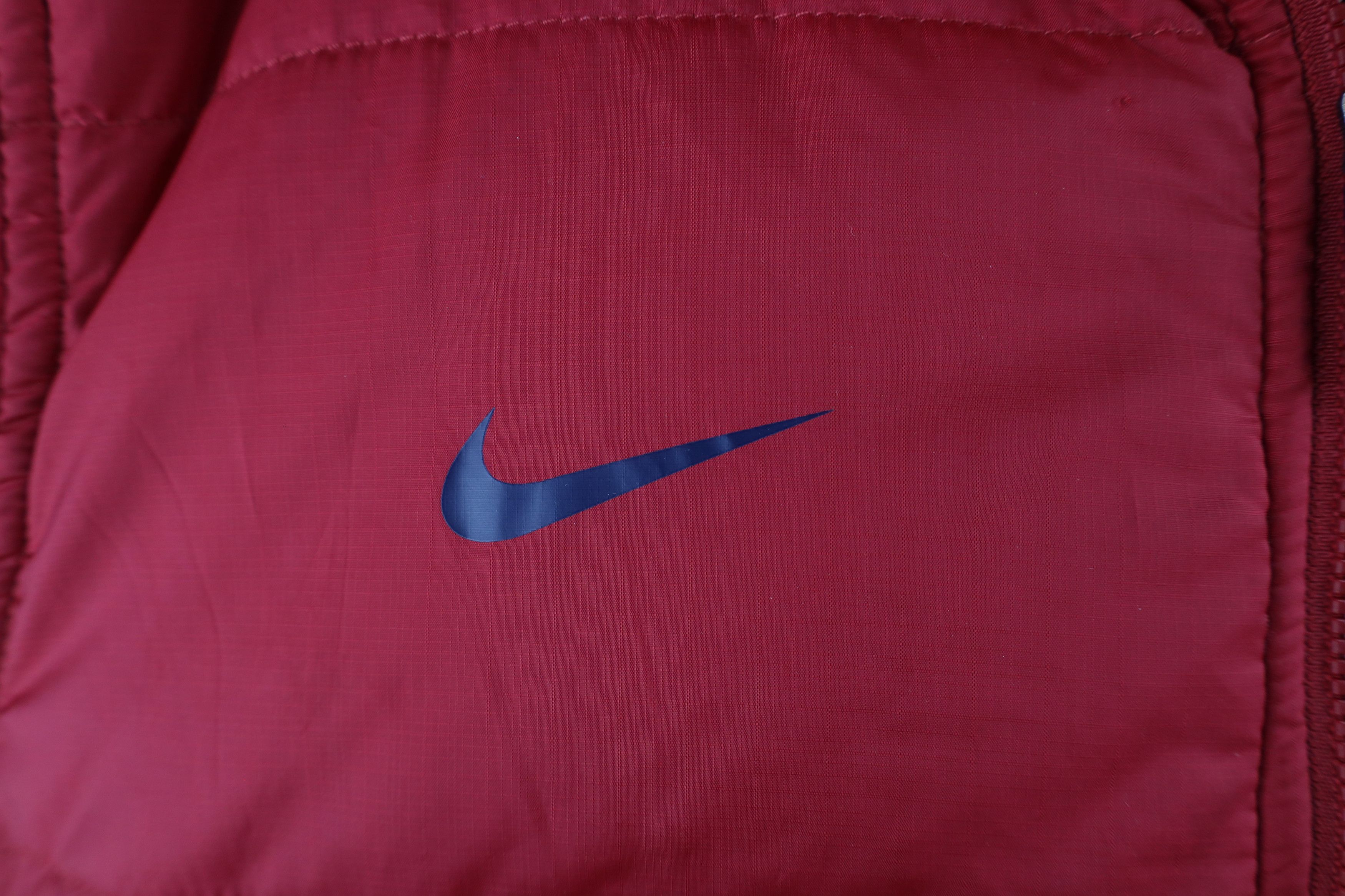 Nike × Vintage Nike Reversible Barcelona FC Soccer Football Puffer Jacket Size US S / EU 44-46 / 1 - 4 Thumbnail