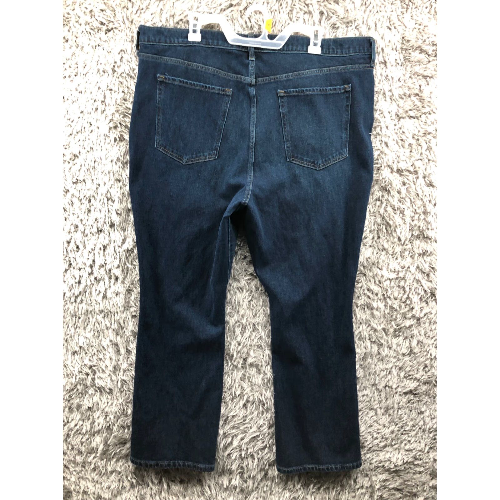 Banana Republic VINTAGE Banana Republic Jeans Plus Size 35L Womens High Rise Crop Bootcut Dark Blue Size 24" / US 00 / IT 34 - 5 Thumbnail