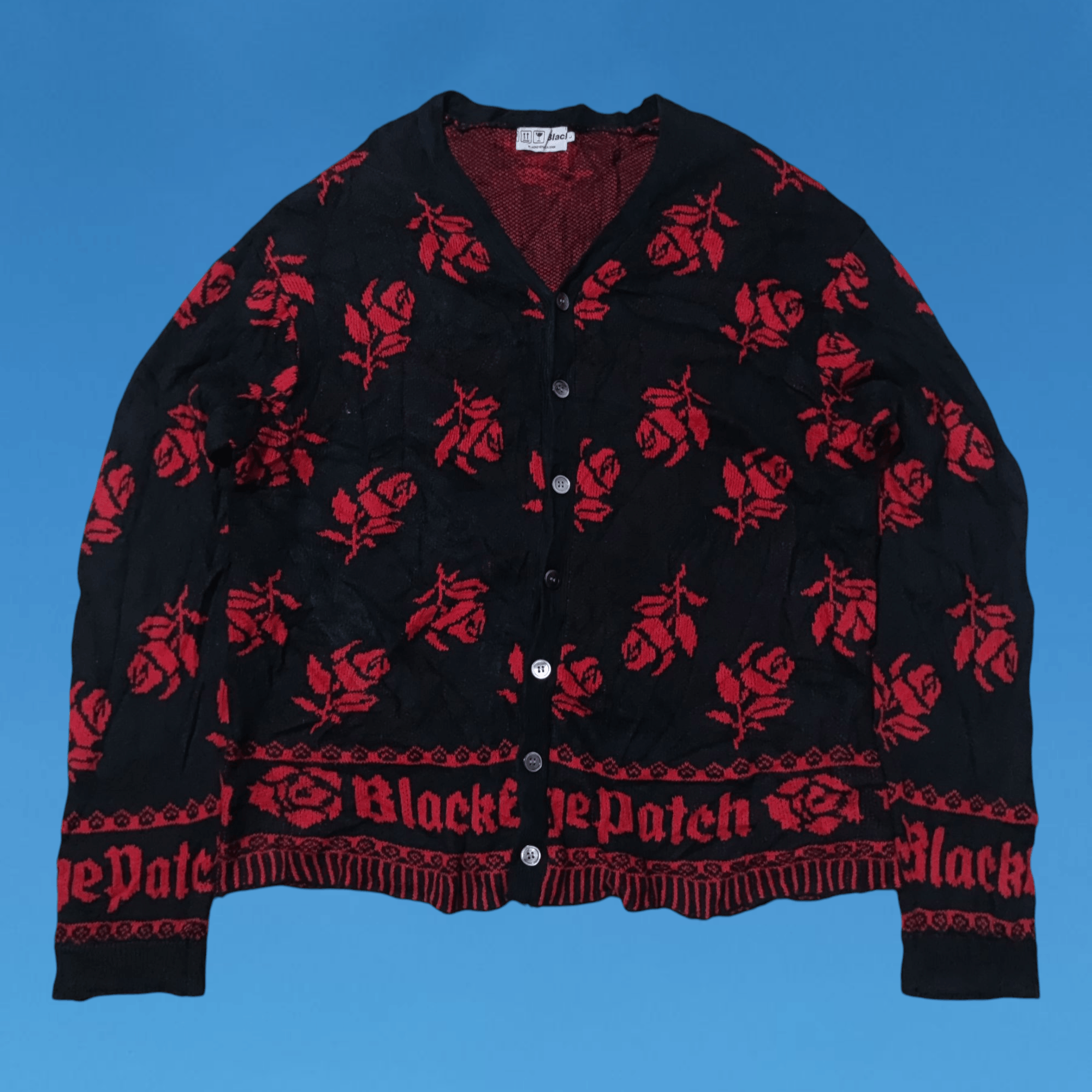 BlackEyePatch Black Eye Patch Nice Design Sweater Cardigan Size US L / EU 52-54 / 3 - 1 Thumbnail