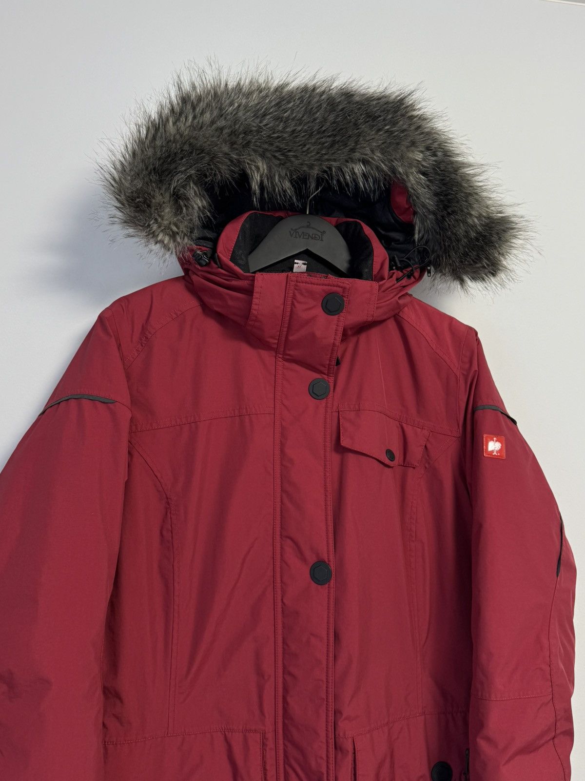 Other Women's Engelbert Strauss Jacket Parka Winter Hooded Puffer Size XL / US 12-14 / IT 48-50 - 2 Thumbnail