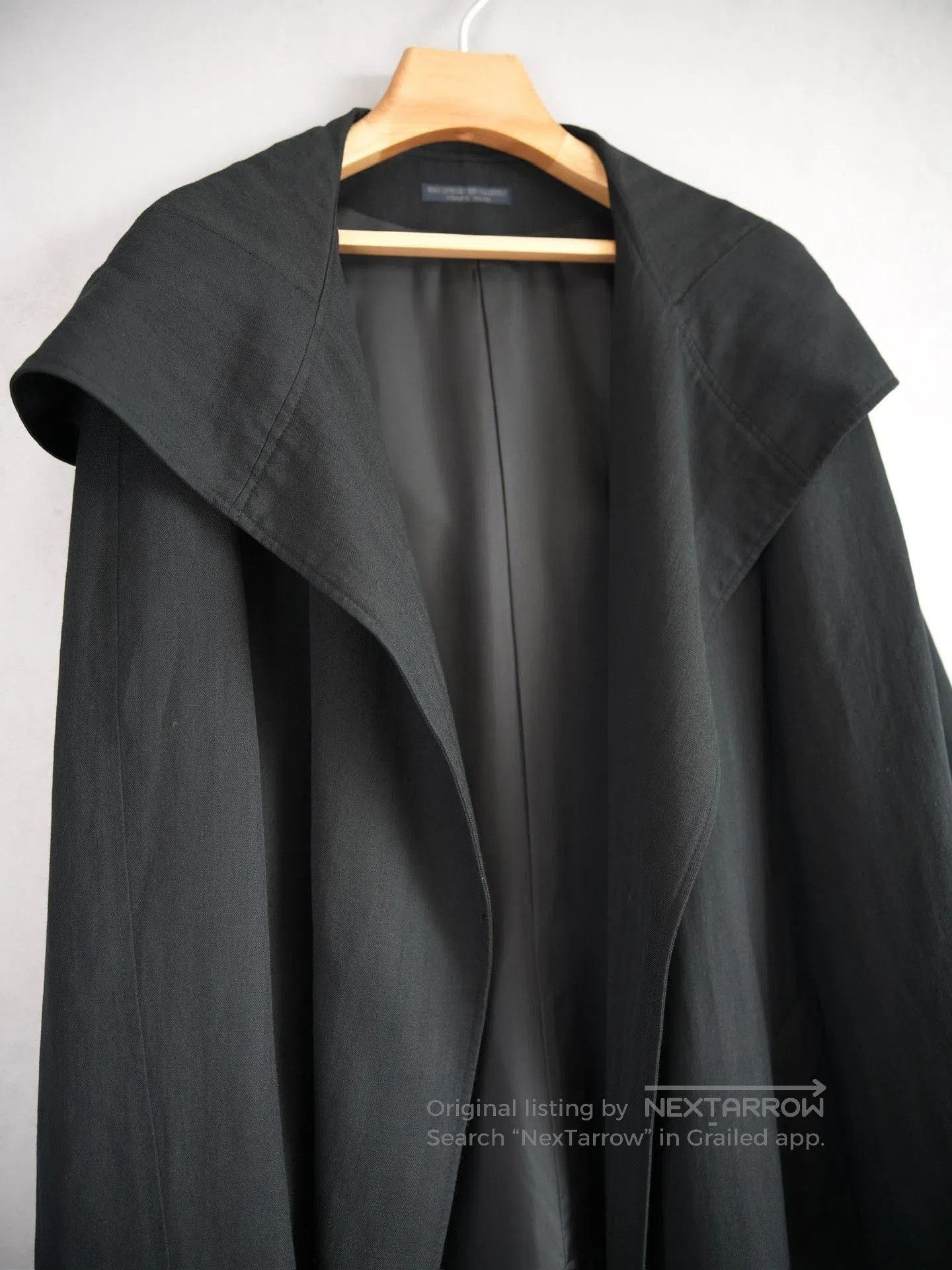 Yohji Yamamoto Yohji Yamamoto 14AW Buttonless Wizard Coat. Size US L / EU 52-54 / 3 - 2 Thumbnail