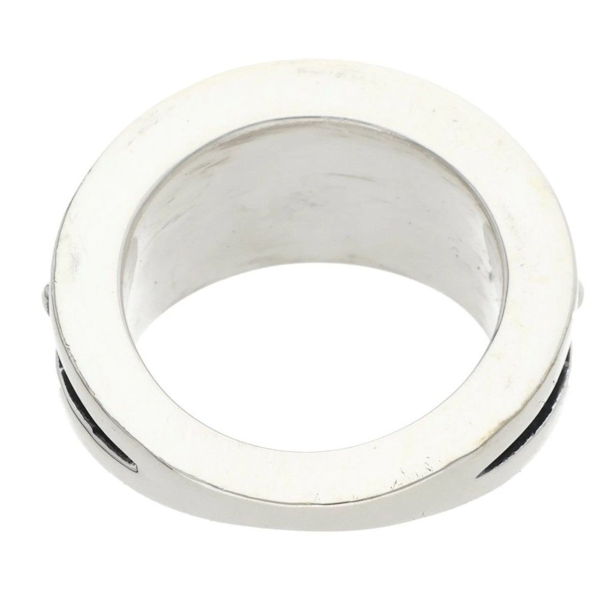 Chrome Hearts US 8 chrome hearts Cross Narrow Band Ring 16 Size ONE SIZE - 2 Thumbnail