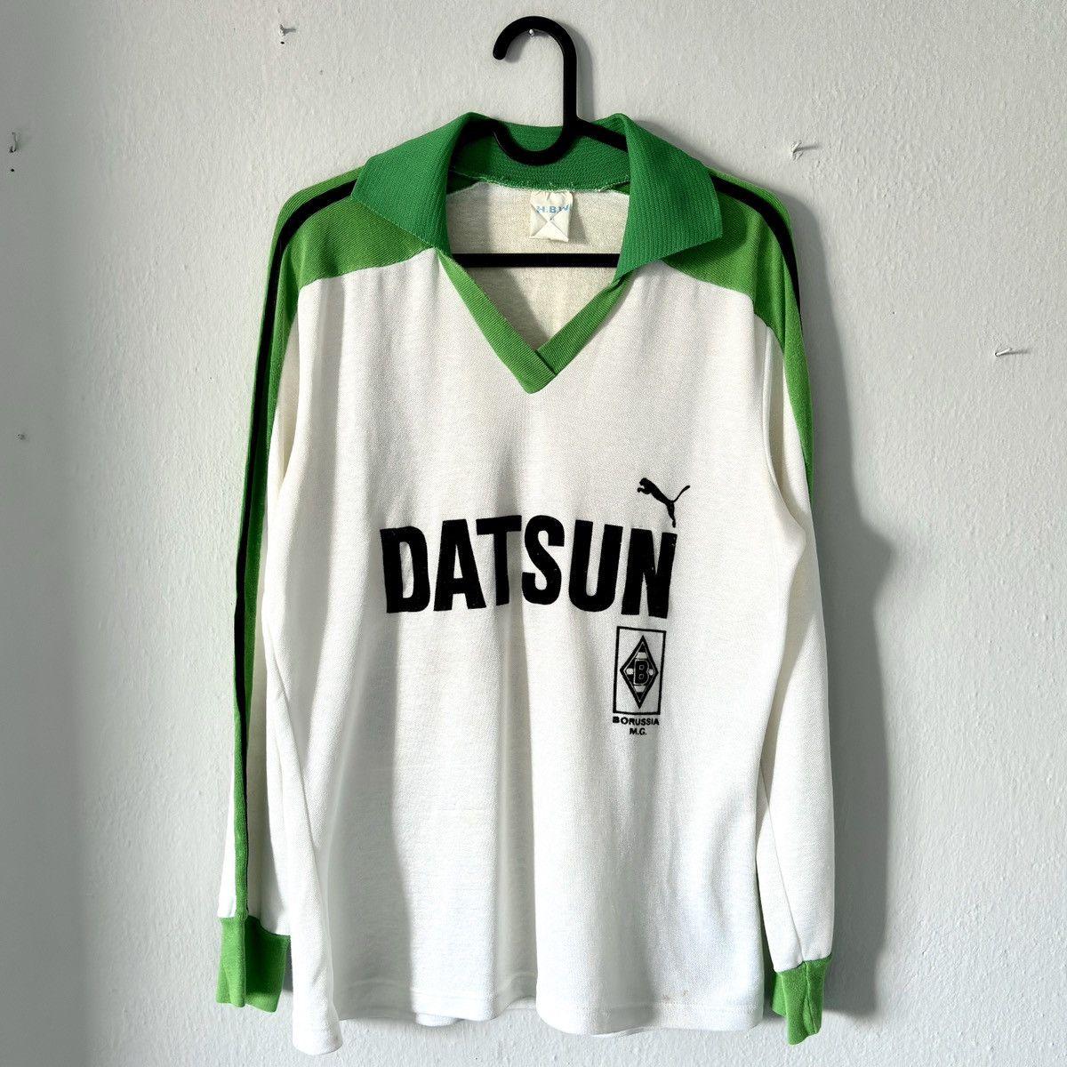Puma × Vintage 1980 1981 Borussia Mönchengladbach Puma Retro Soccer Jersey Size US M / EU 48-50 / 2 - 3 Thumbnail