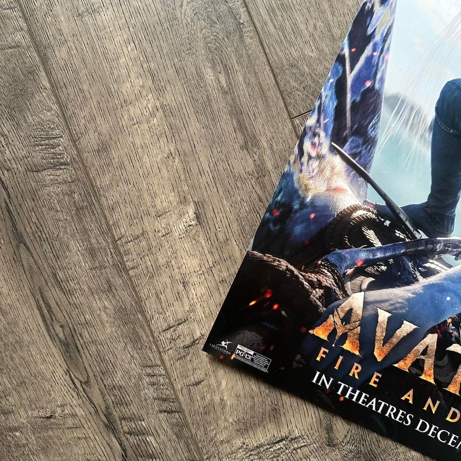 Other Avatar Fire & Ash 3D Limited AMC Movie Promo Poster Print Size ONE SIZE - 3 Thumbnail