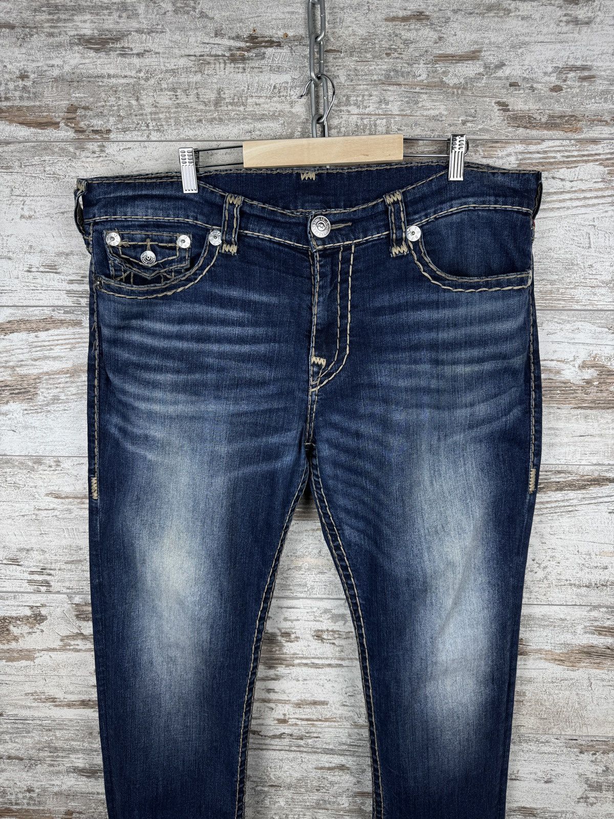True Religion Mens Vintage True Religion Jeans denim opium japanese pants Size US 38 / EU 54 - 3 Thumbnail