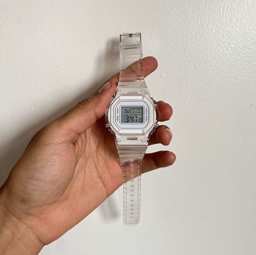 Jewelry × Vintage y2k 2000s vintage retro style transparent digital watch Size ONE SIZE - 6 Thumbnail