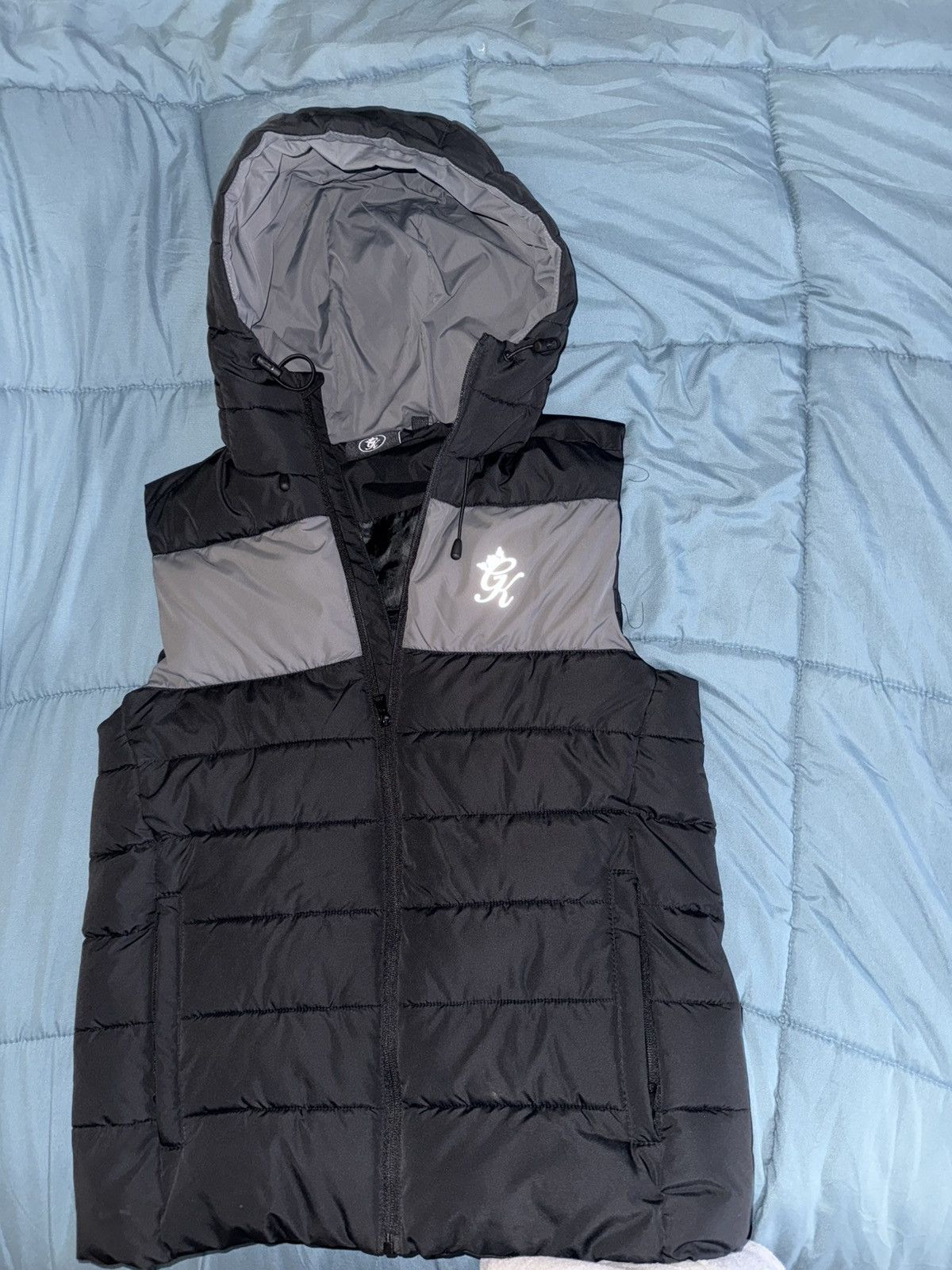 Other Black and grey GymKing sleeveless jacket, Size US M / EU 48-50 / 2 - 1 Thumbnail