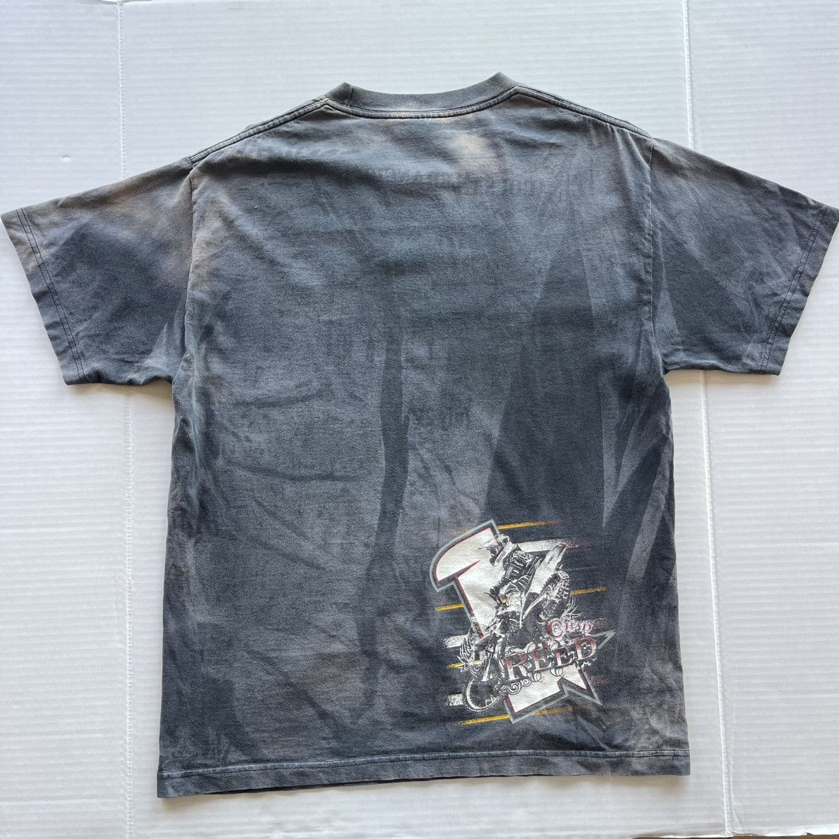 Alstyle Vintage Distress Graphic Motocross Design Shirt Size US L / EU 52-54 / 3 - 9 Thumbnail