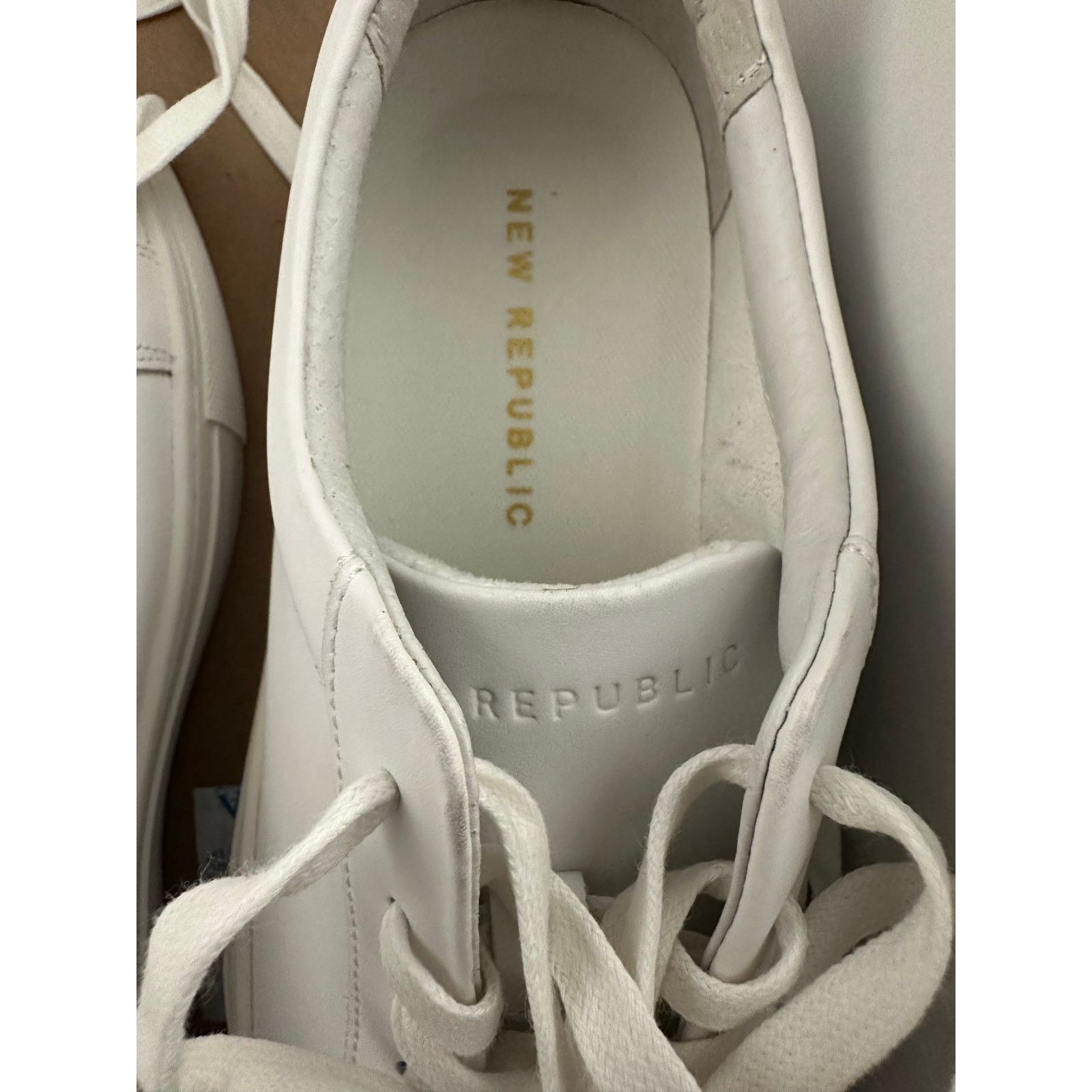 New Republic New Republic Kurt Triple White Men's 7/ Women 8.5 Size US 8.5 / IT 38.5 - 9 Thumbnail