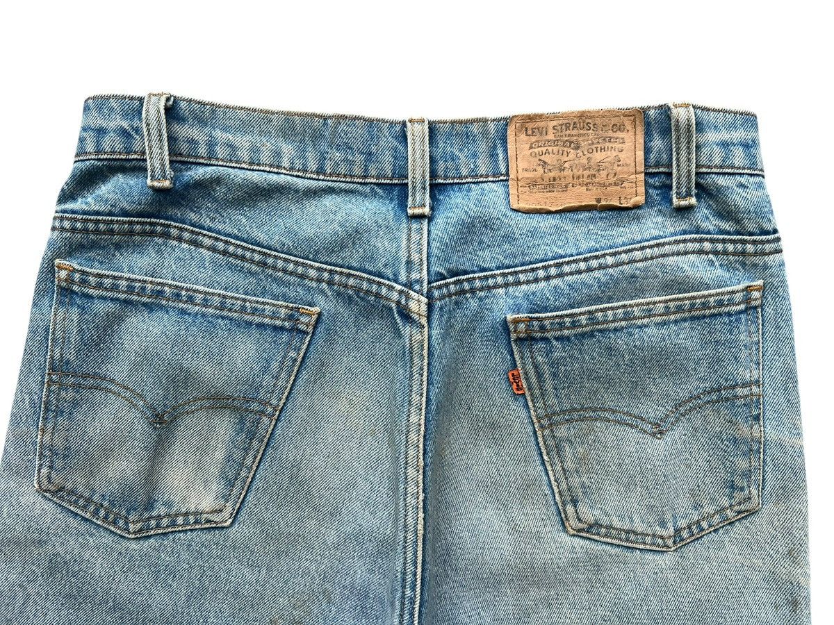 Levi's Vintage 80s Levi’s Orange Tab Distressed Denim Jeans 33x30.5 Size US 33 - 9 Thumbnail