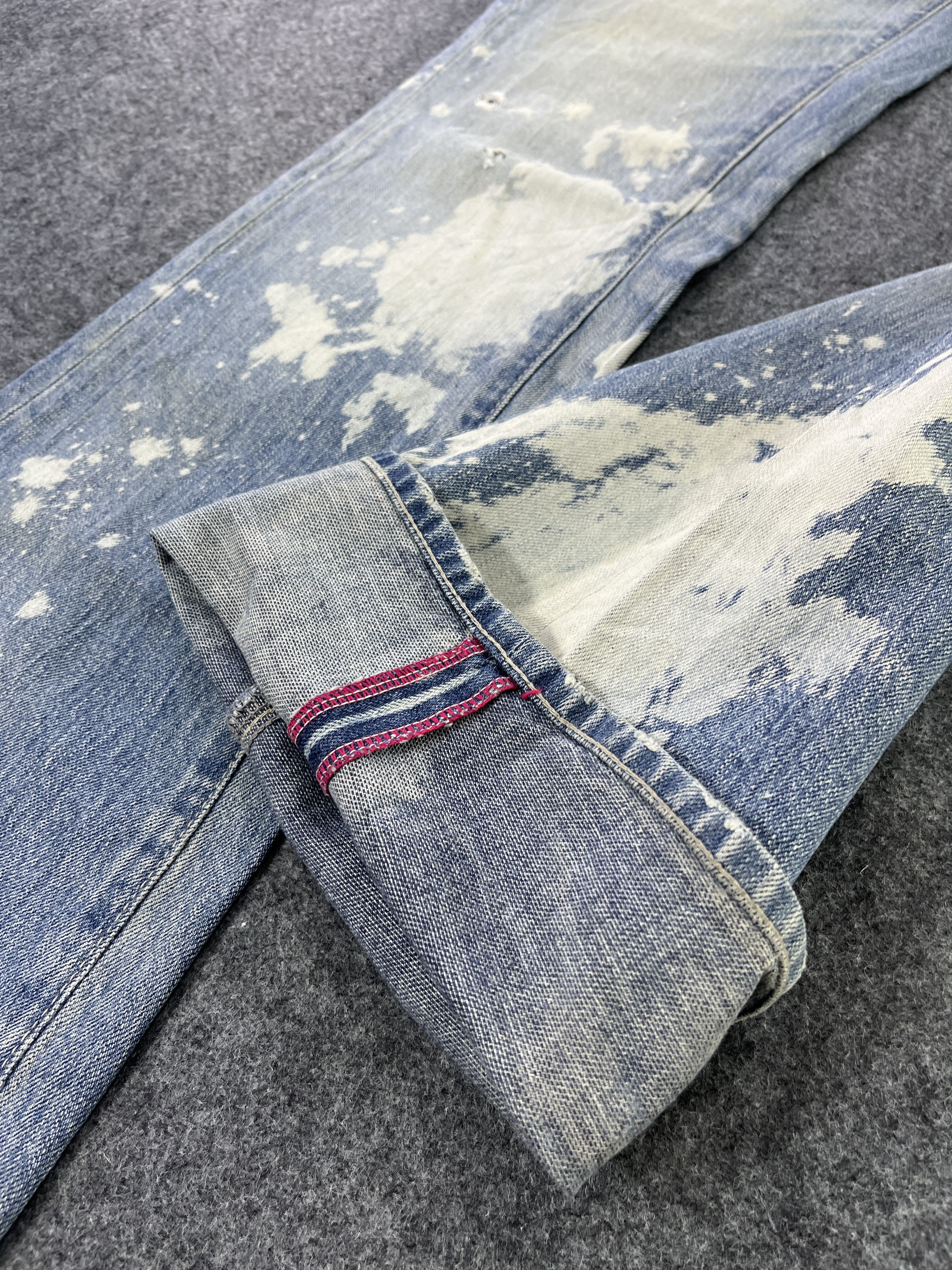 Vanquish Vanquish Paint Splashes Jeans Flare Denim - J939 Size 32" / US 10 / IT 46 - 15 Thumbnail