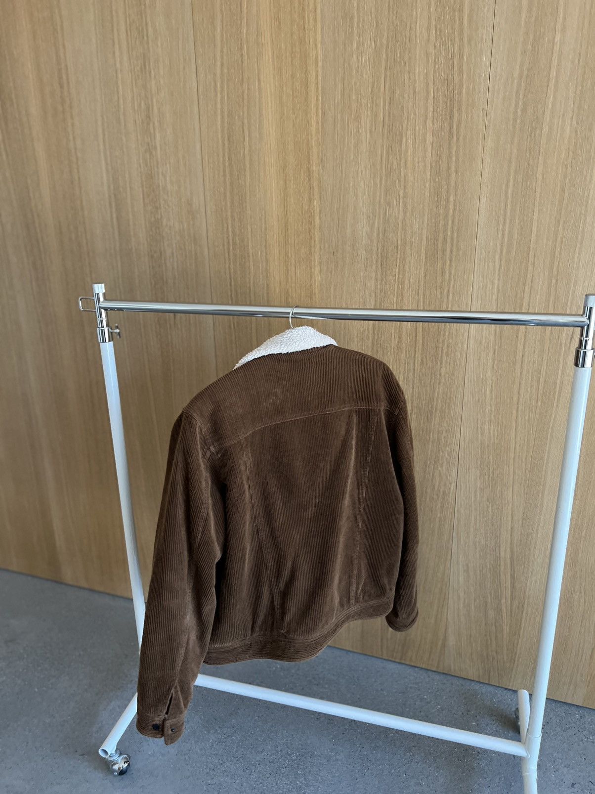 ESPIRIT Brown cordaroy jacket with wool lining Size US M / EU 48-50 / 2 - 2 Thumbnail