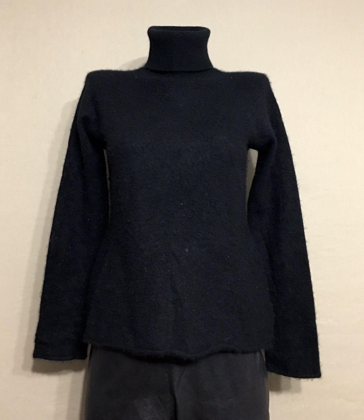 Fedeli FEDELI Cashmere Black Jumper Sweater Size EU 44 Size M / US 6-8 / IT 42-44 - 2 Thumbnail