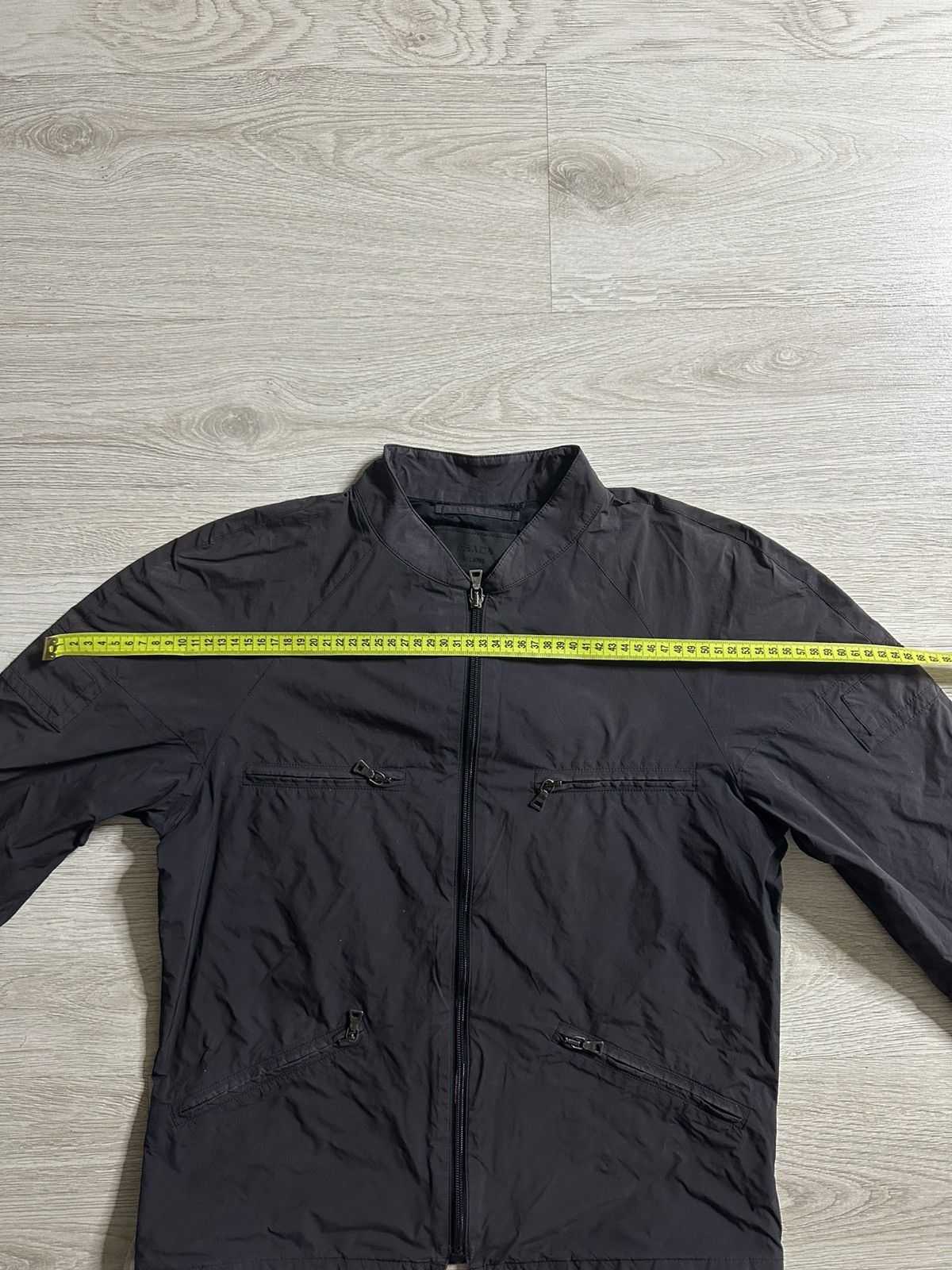 Prada Vintage Prada women’s nylon light jacket Size L / US 10 / IT 46 - 13 Thumbnail