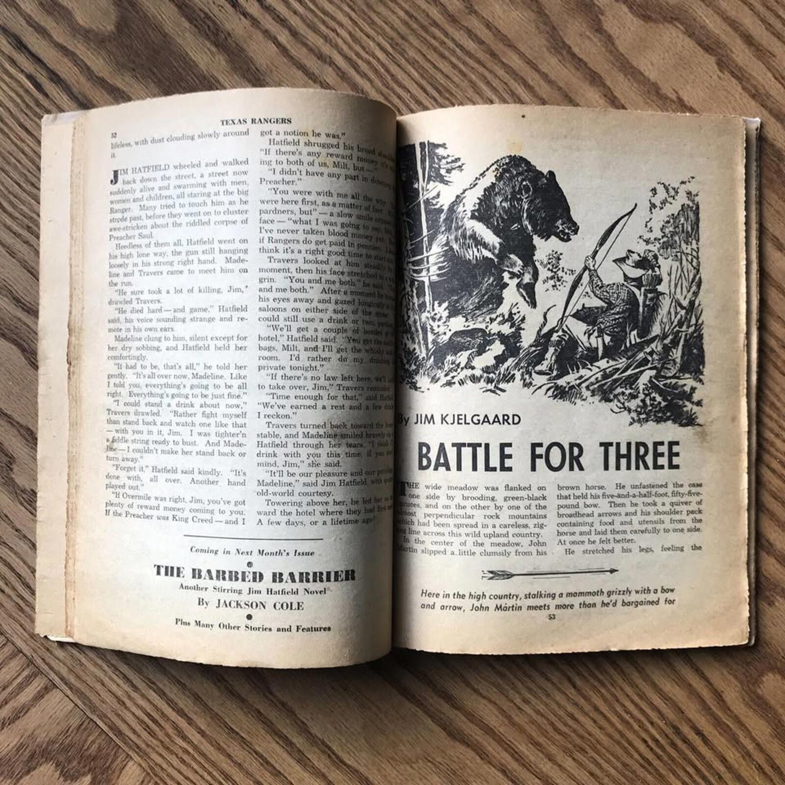Other Texas Rangers Magazine - June 1953 Size ONE SIZE - 8 Thumbnail
