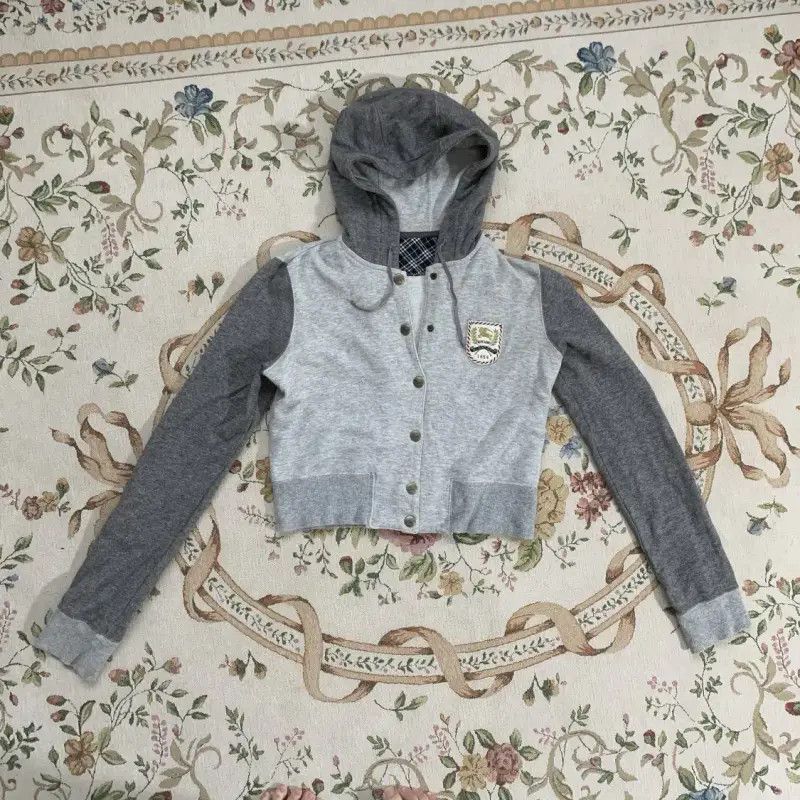 Burberry Burberry Gray Cotton Long Sleeve Cardigan for Women Size M / US 6-8 / IT 42-44 - 1 Thumbnail