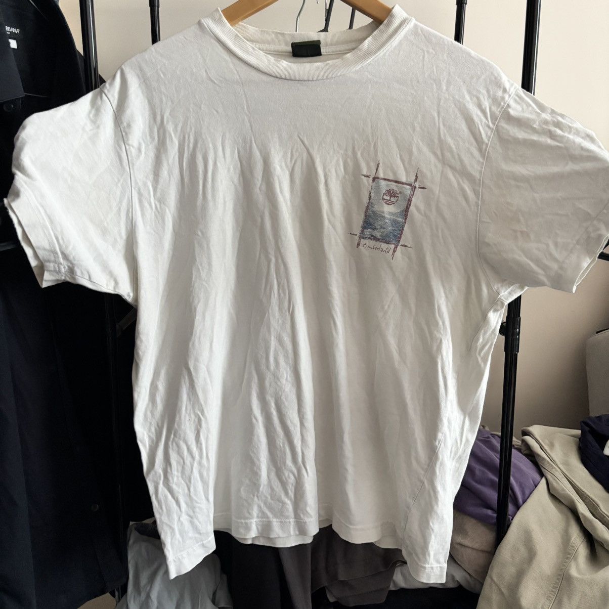 Timberland Vintage Y2K Timberland T-Shirt Crazy Fit Size US L / EU 52-54 / 3 - 1 Thumbnail