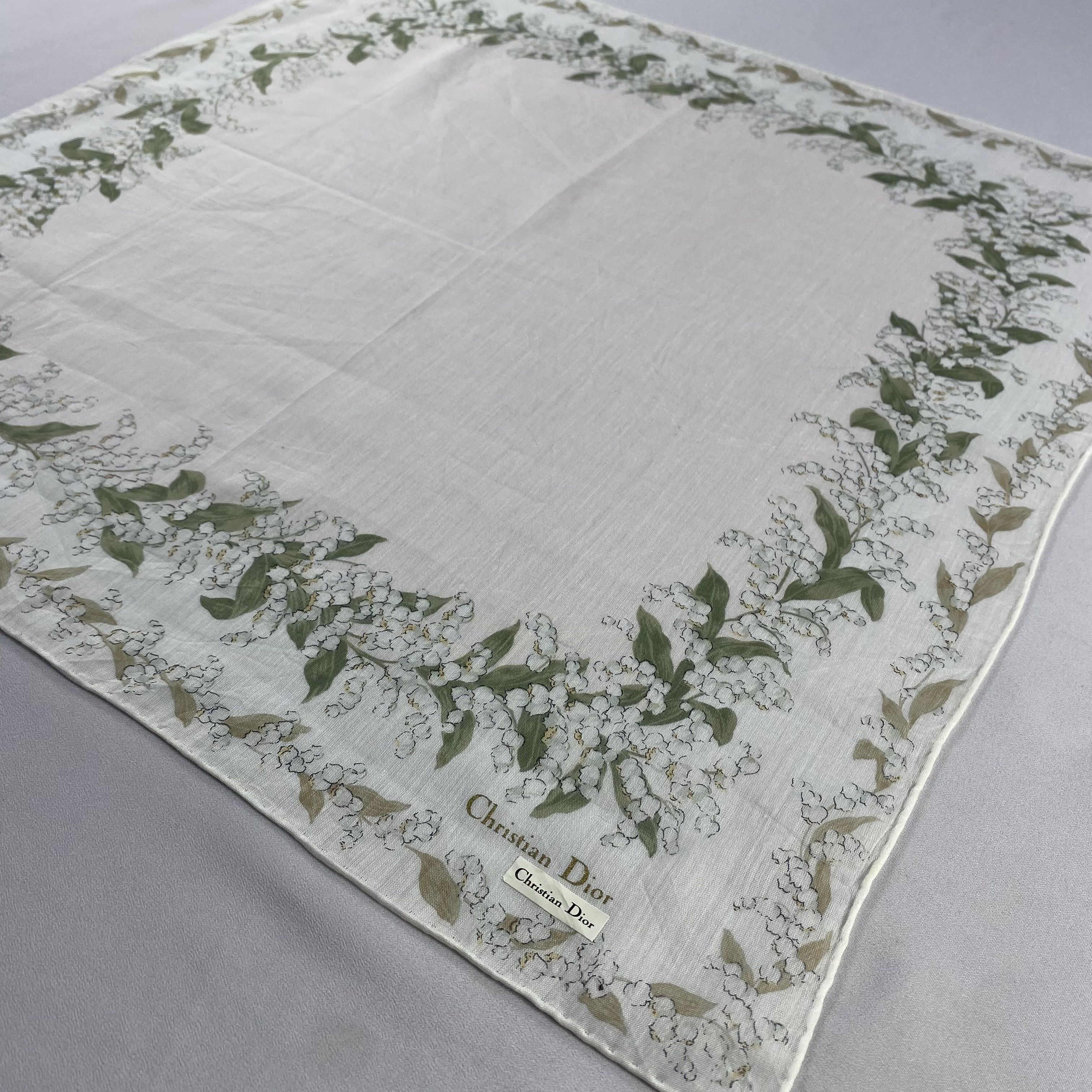 Vintage NWT Christian Dior Monsieur Handkerchief / Neckerchief-P1834 Size ONE SIZE - 2 Thumbnail