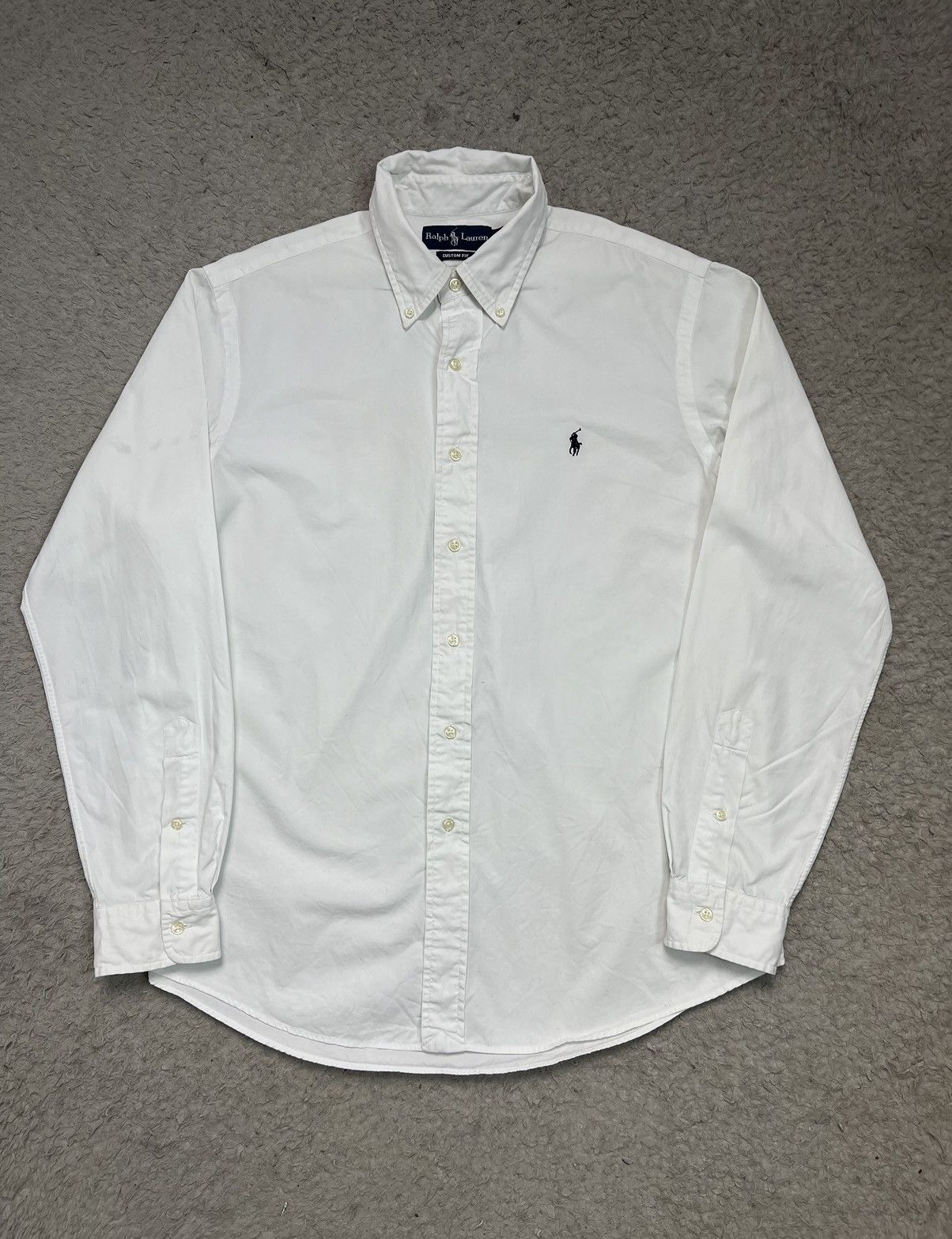 Polo Ralph Lauren × Ralph Lauren Shirt Polo Ralph Lauren white custom fit Size US L / EU 52-54 / 3 - 2 Thumbnail