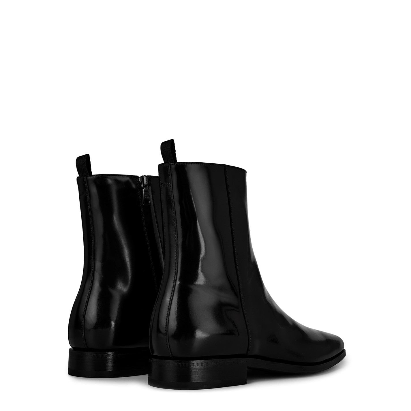 Prada PRADA Tronchetti Leather Chelsea Boots Size US 9 / EU 42 - 4 Thumbnail