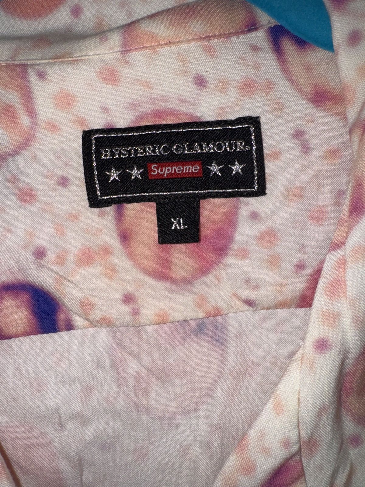 Supreme Supreme HYSTERIC GLAMOUR Blurred Girls Rayon S/S Shirt | Grailed