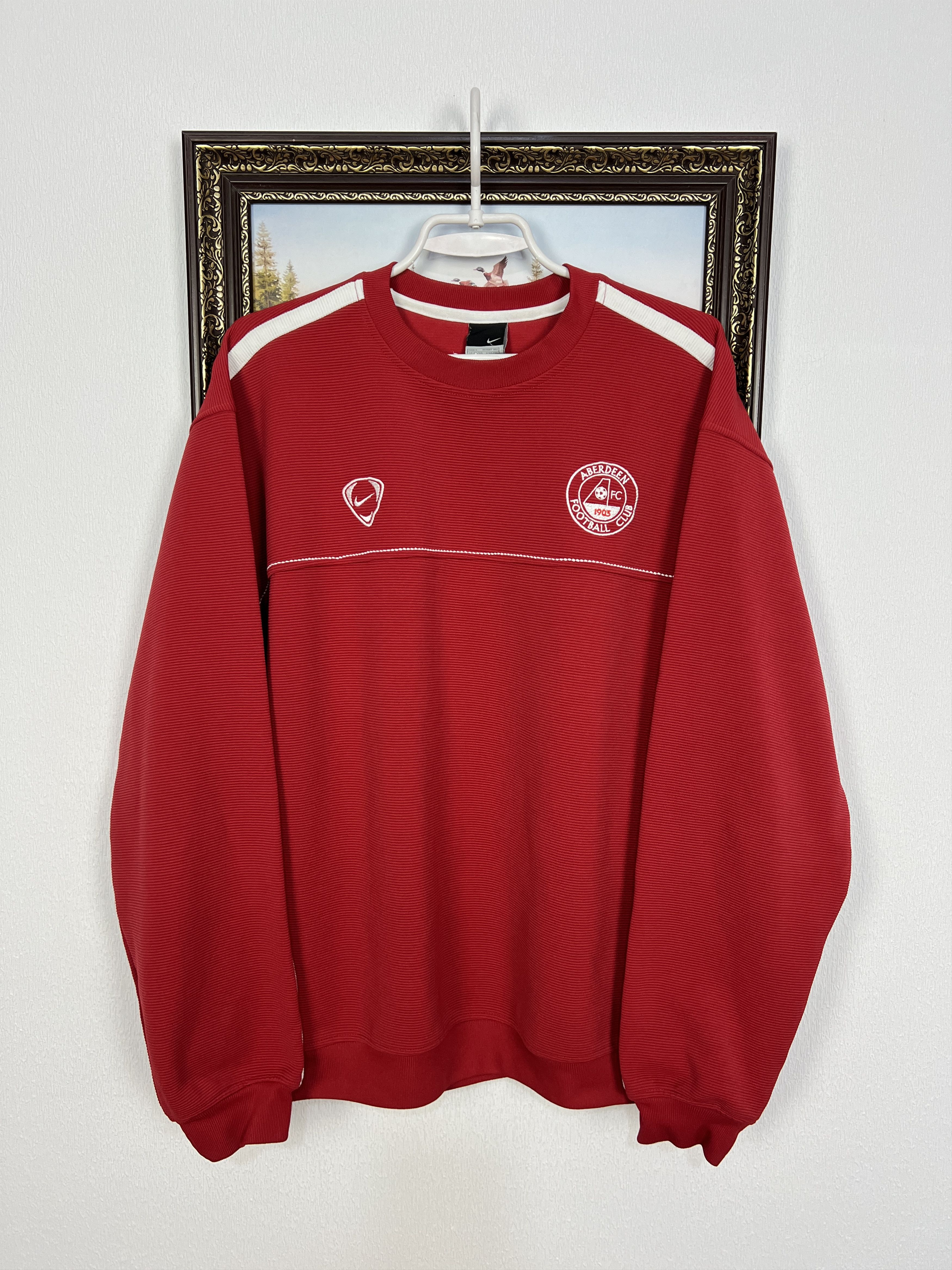 Nike Vintage Nike Aberdeen Football Sweatshirt Soccer Size US L / EU 52-54 / 3 - 1 Thumbnail