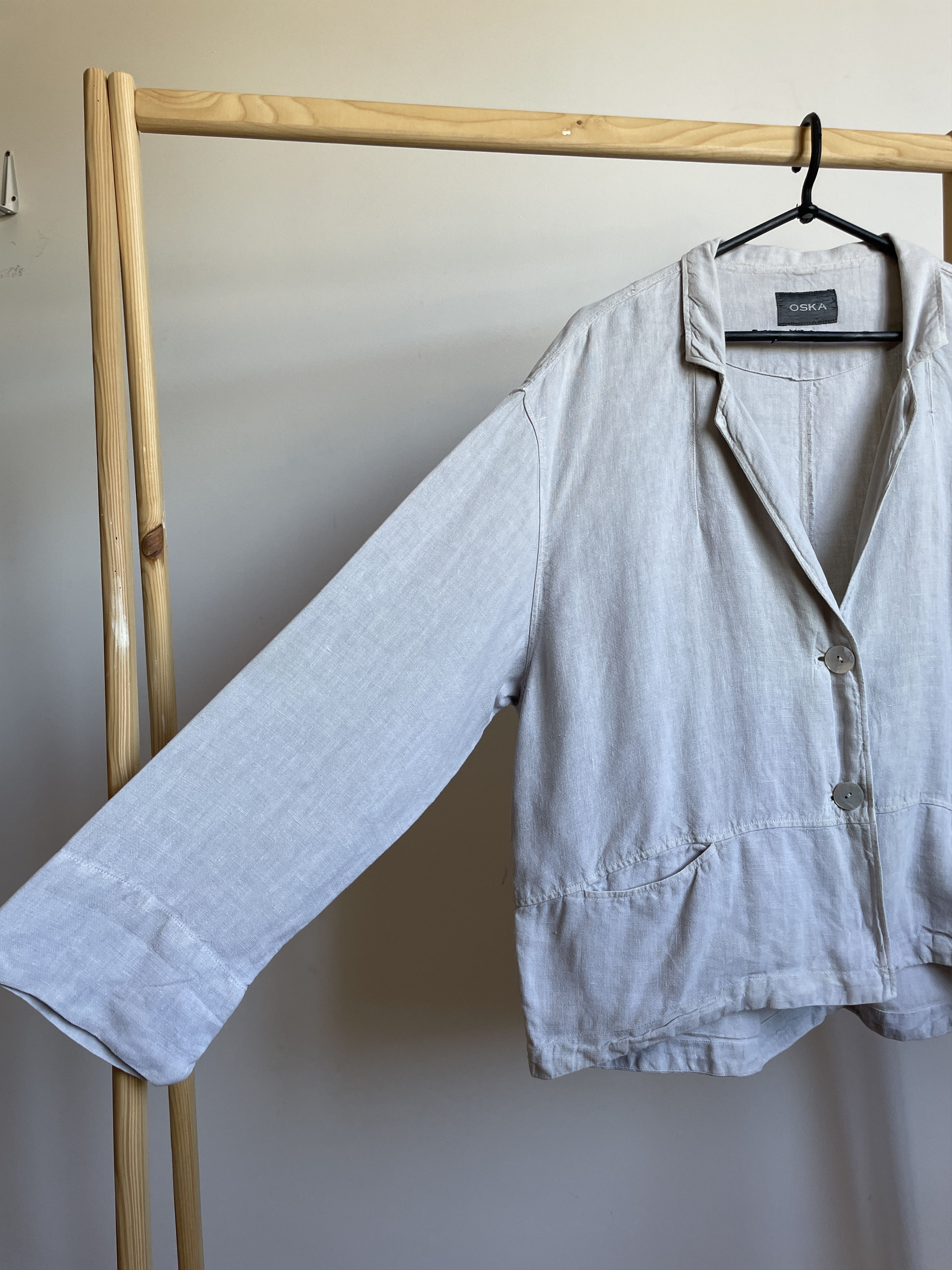 OSKA OSKA Womens Linen Blazer Size II (2) Size M / US 6-8 / IT 42-44 - 5 Thumbnail