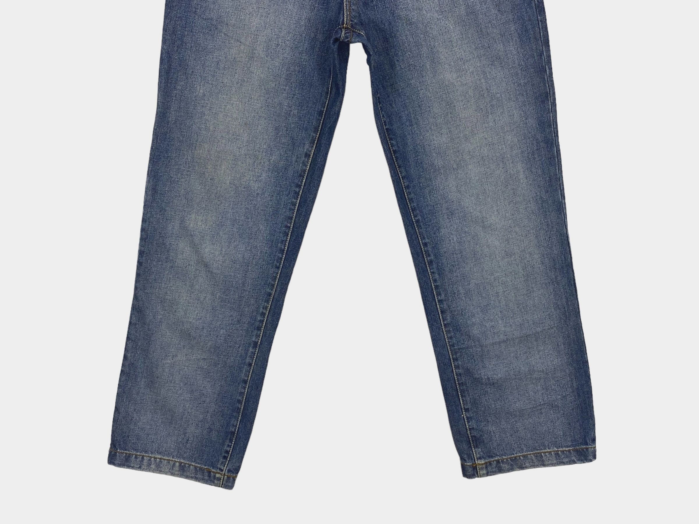 Other Azure Baggy Jeans Hip Hop Jay Z Medium Wash Men Jeans Size US 31 - 4 Thumbnail