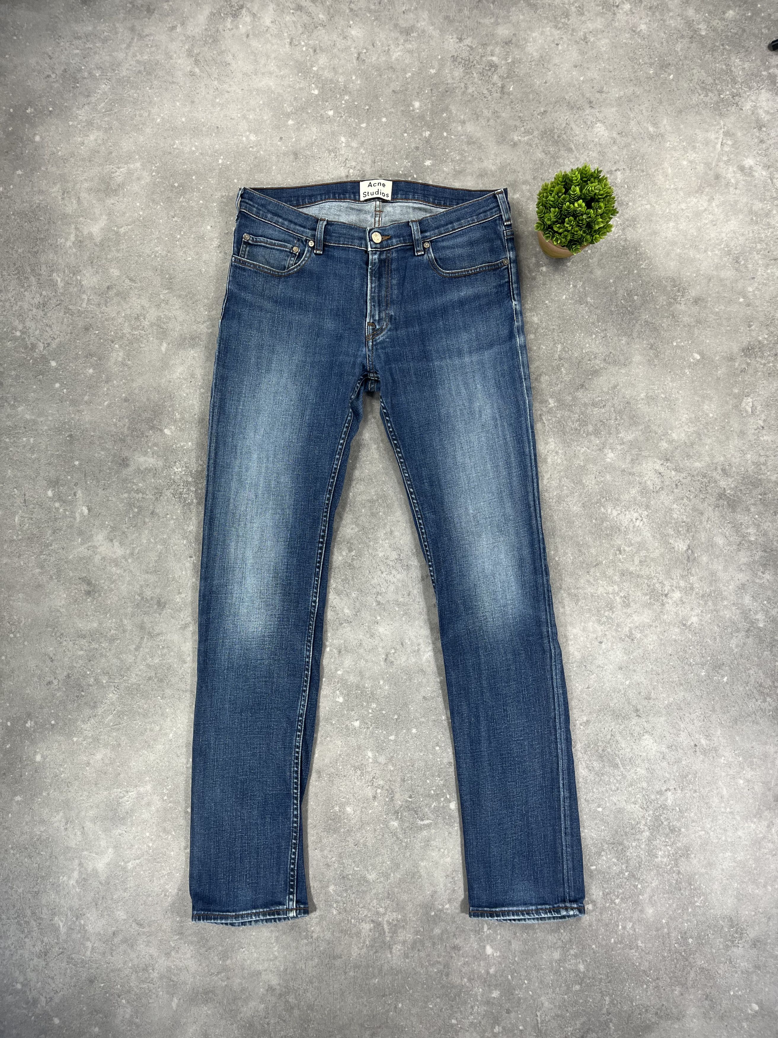 Acne Studios Acne Studios Ace Tint Archive Denim Pants Jeans 00s Size US 34 / EU 50 - 1 Thumbnail