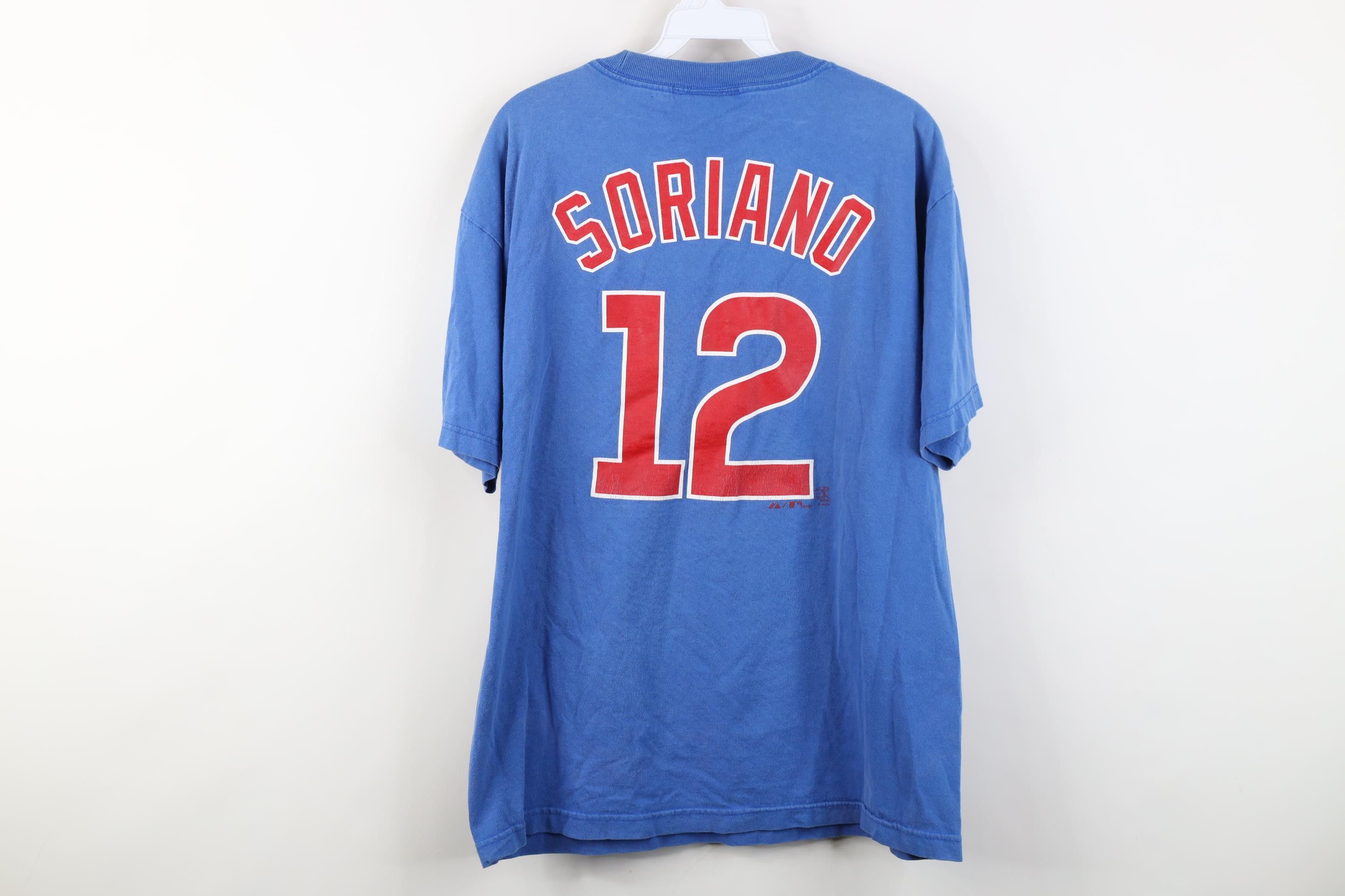 Majestic Vintage Majestic Chicago Cubs Baseball Jersey T-Shirt #12 Size US L / EU 52-54 / 3 - 14 Thumbnail