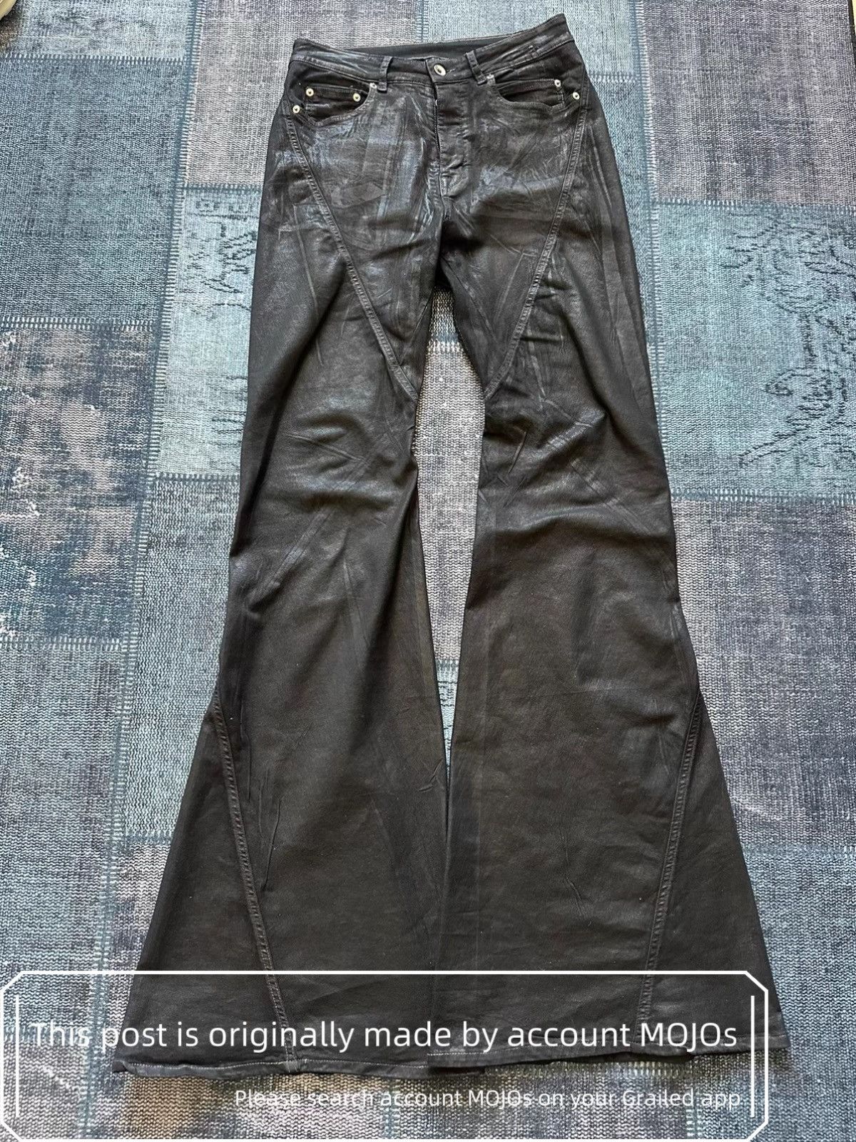 Rick Owens × Rick Owens Drkshdw Rick Owens DRKSHDW Waxed Bolan