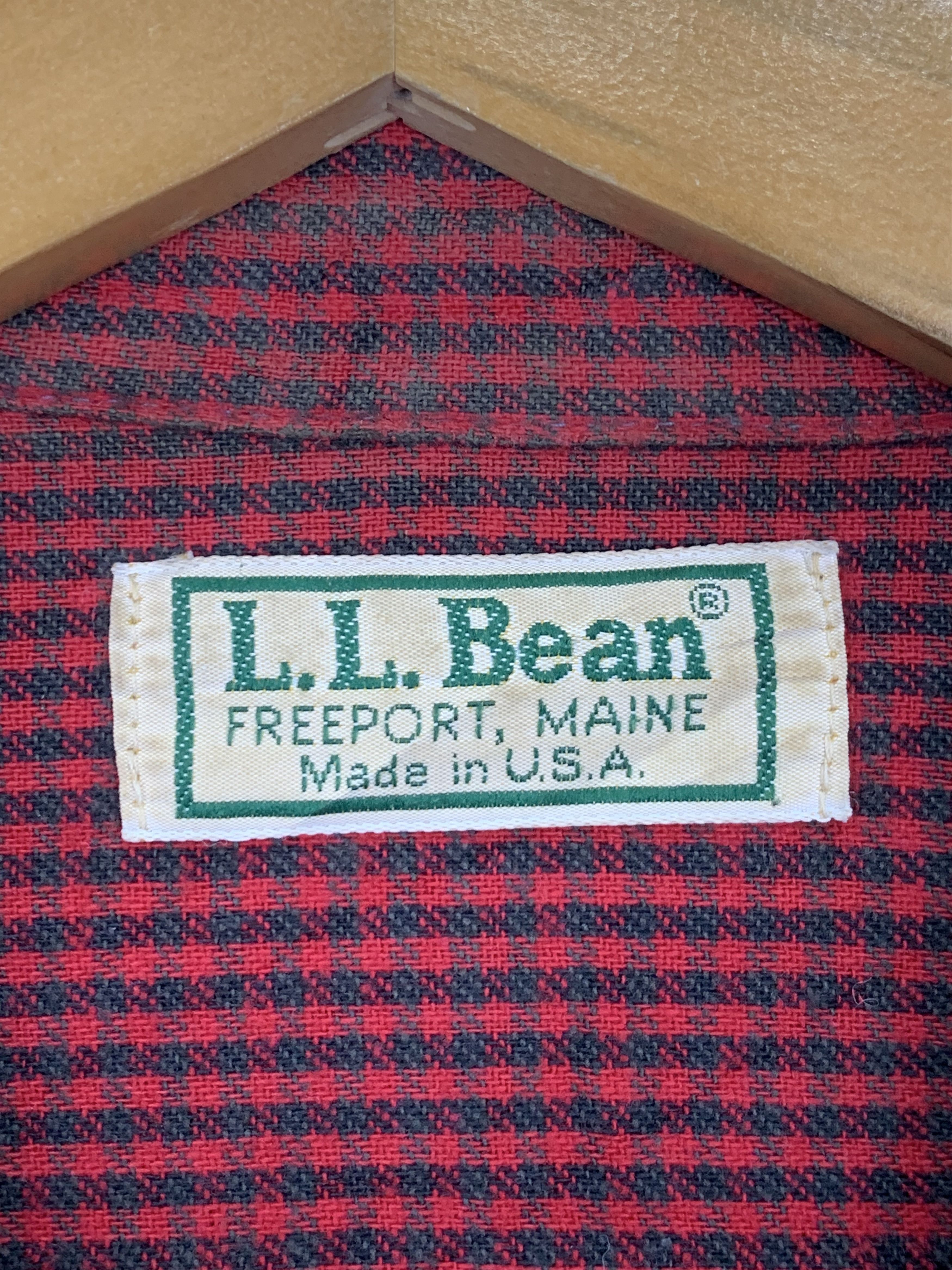 L.L. Bean Vintage 90s L.L. Bean Denim Trucker Jacket Made In USA J0786 Size US L / EU 52-54 / 3 - 5 Thumbnail