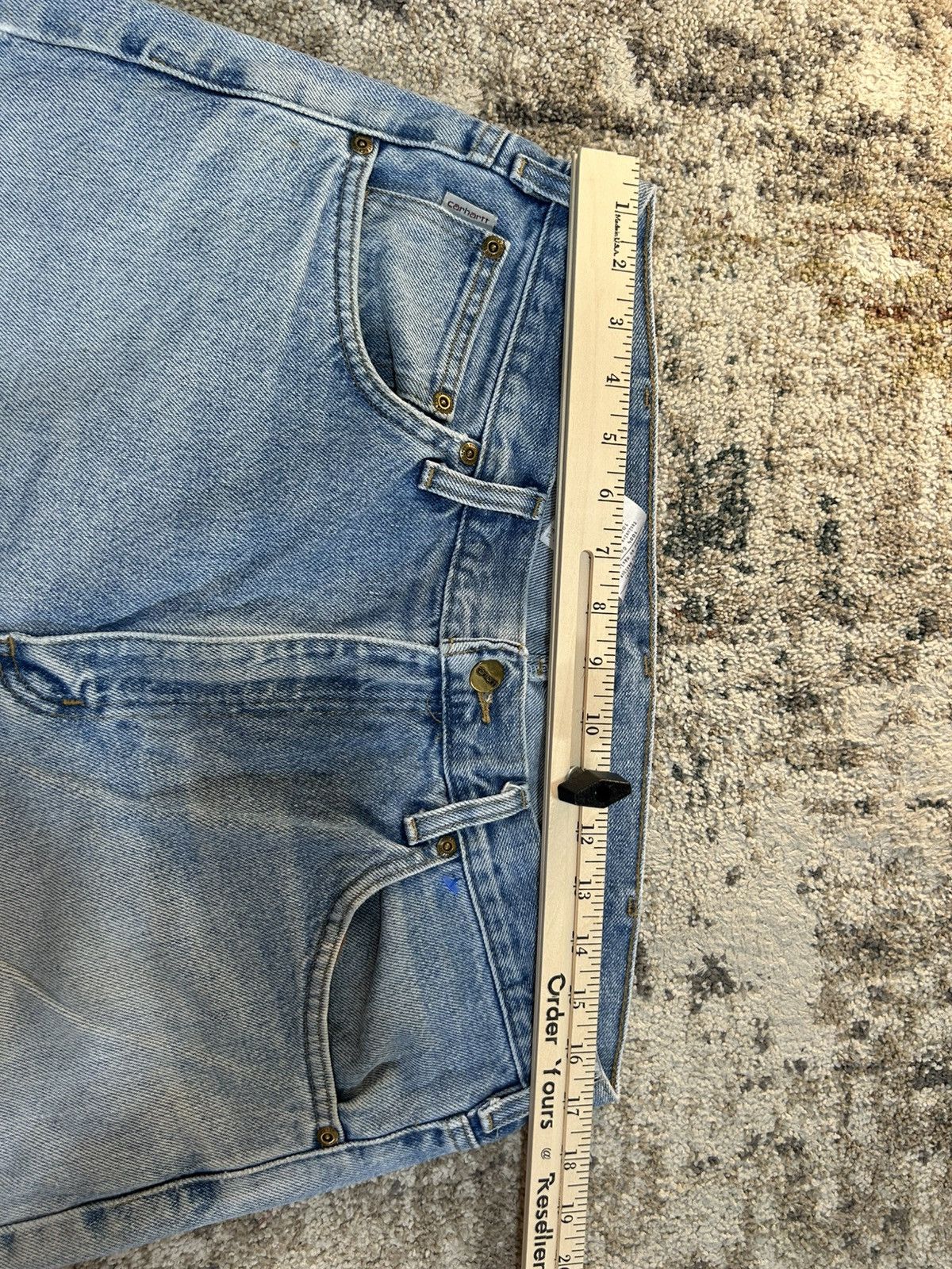 Carhartt Carhartt Light Wash Denim Jeans Size US 34 / EU 50 - 7 Thumbnail