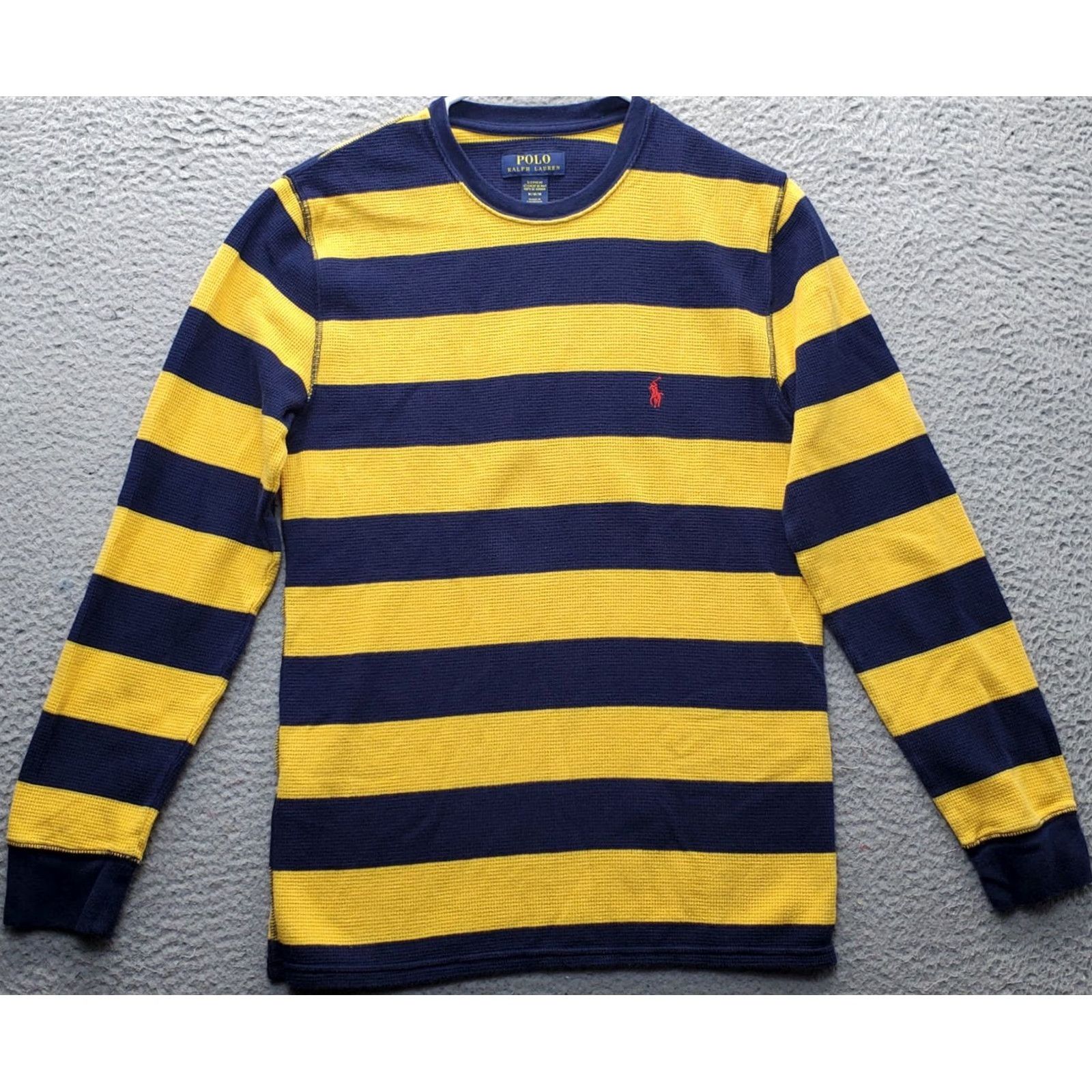 Polo Ralph Lauren Polo Ralph Lauren Sleepwear Shirt Mens M Multi Striped Crew Neck Long Sleeve Polo Ralph Lauren Shirt Mens M Multi Striped Crew Neck Long Sleeve Size US M / EU 48-50 / 2 - 2 Thumbnail