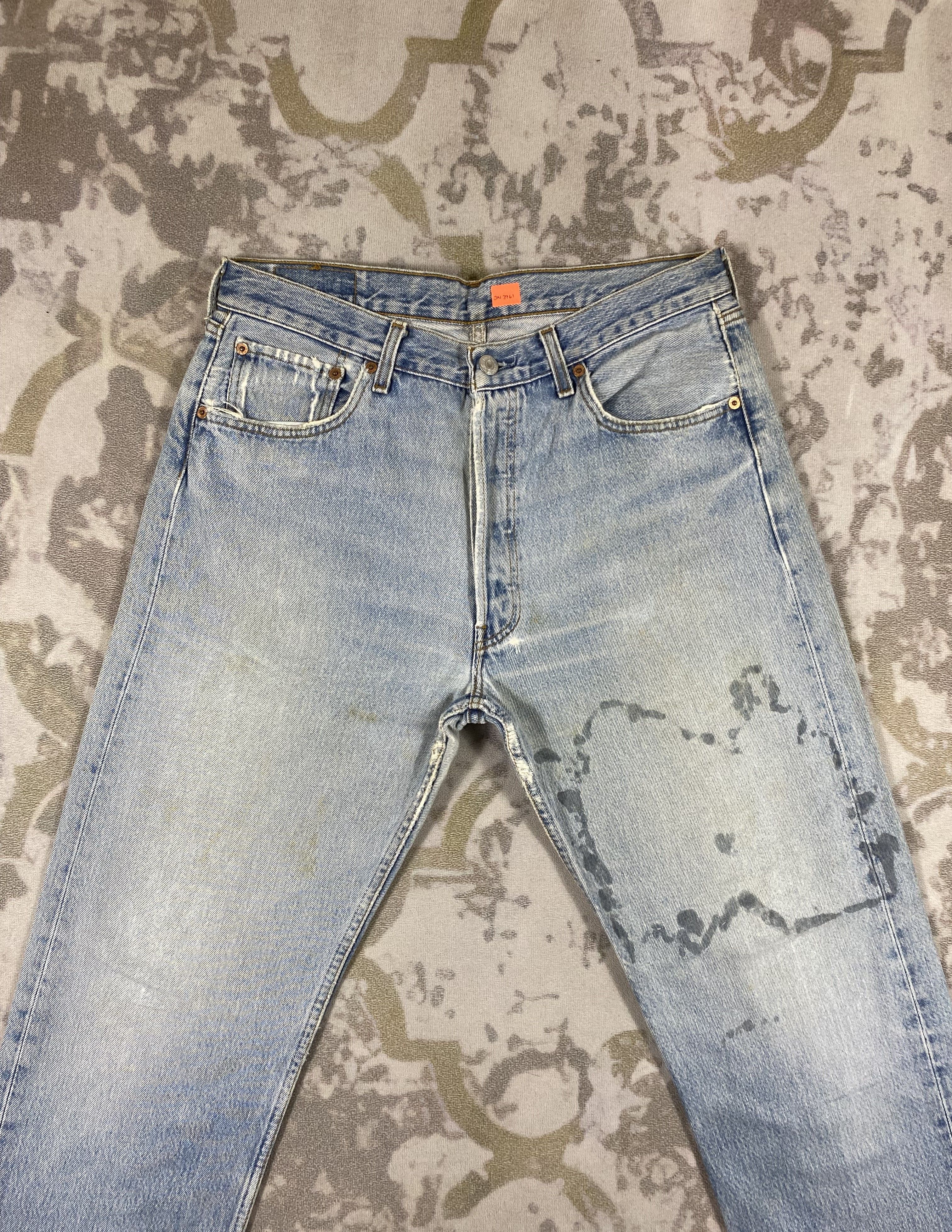 Levi's Blue Vintage Levi's 501 Jeans 32x29.5 Denim-JN3961 Size US 32 / EU 48 - 4 Thumbnail