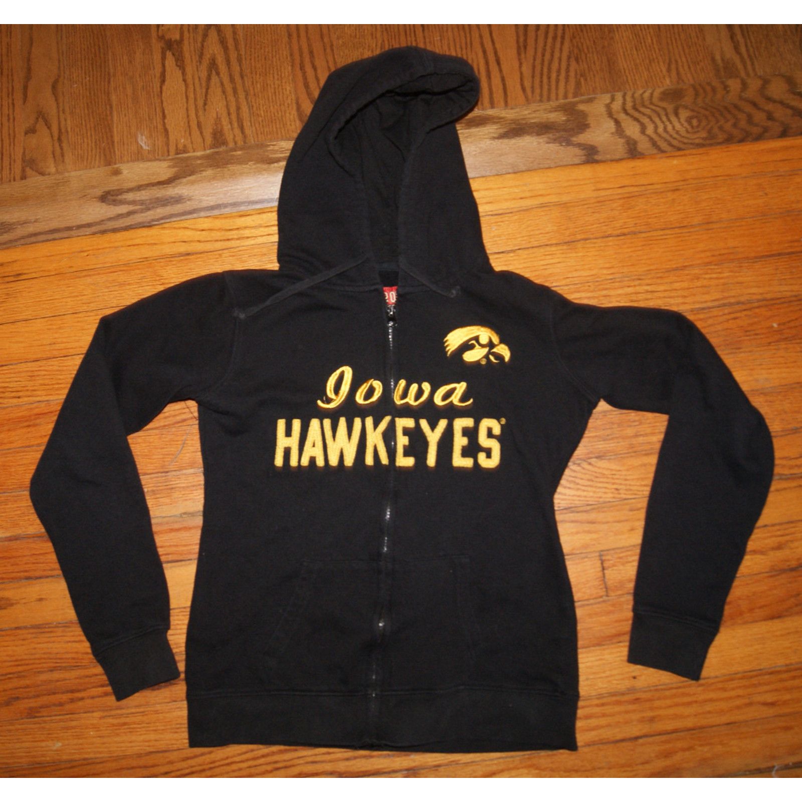 Other Iowa Hawkeyes Zip Hoodie Sweatshirt Embroidered Womens S Size S / US 4 / IT 40 - 1 Thumbnail