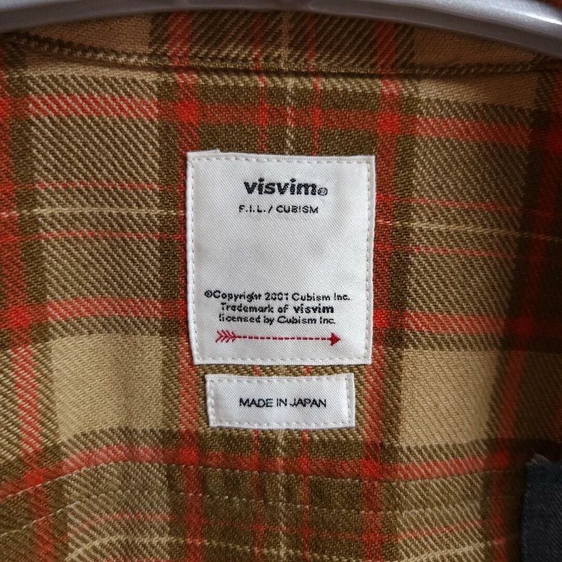 Visvim visvim 20AW LUMBER CHECK L/S CRASH DESTRUCTION FLANEL PLANK Size US S / EU 44-46 / 1 - 6 Thumbnail
