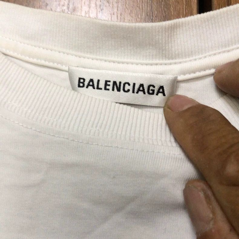Balenciaga Balenciaga Embroidered Coke Logo Short Sleeve T-Shirt Size US XXS / EU 40 - 4 Thumbnail