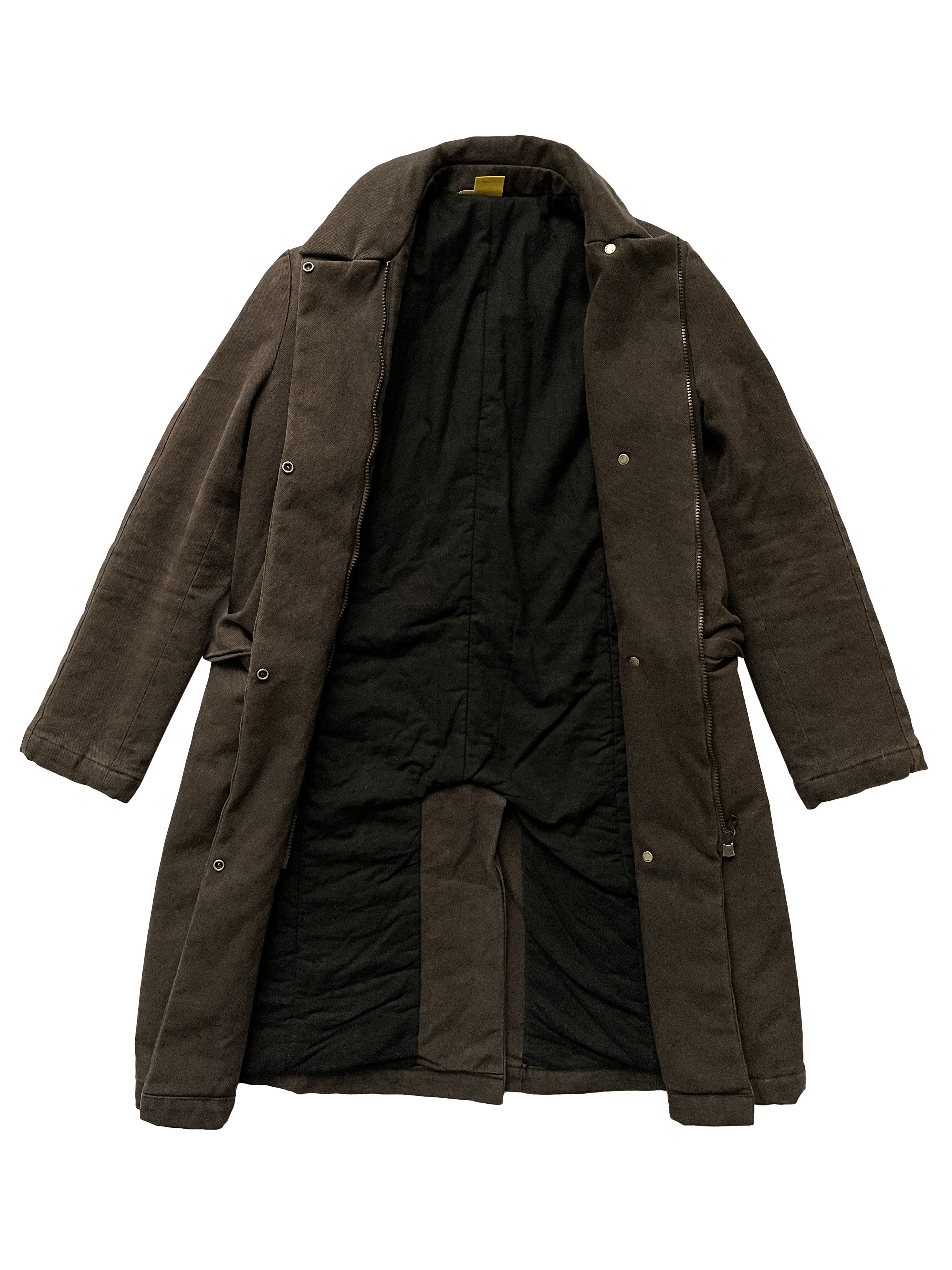 Mandarina Duck ⚡️QUICK SALE⚡️2000's Mandarina Duck Exowear Brown Coat Size M / US 6-8 / IT 42-44 - 2 Thumbnail
