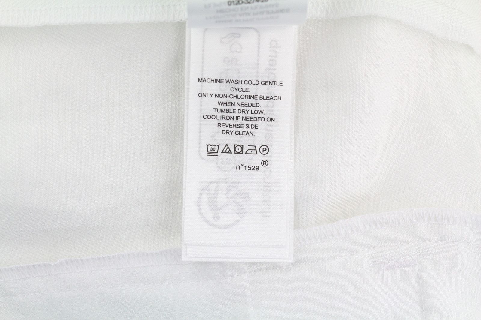 Lauren Ralph Lauren W29 White Linen Blend Cropped Flared Trousers 84706 Size 29" - 8 Thumbnail