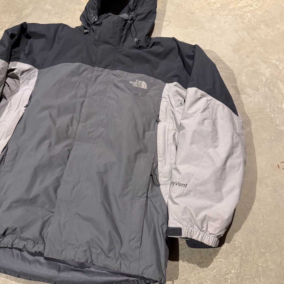 Vtg 2000s The North Face 2 in 1 Hyvent Shell Jacket Gorp