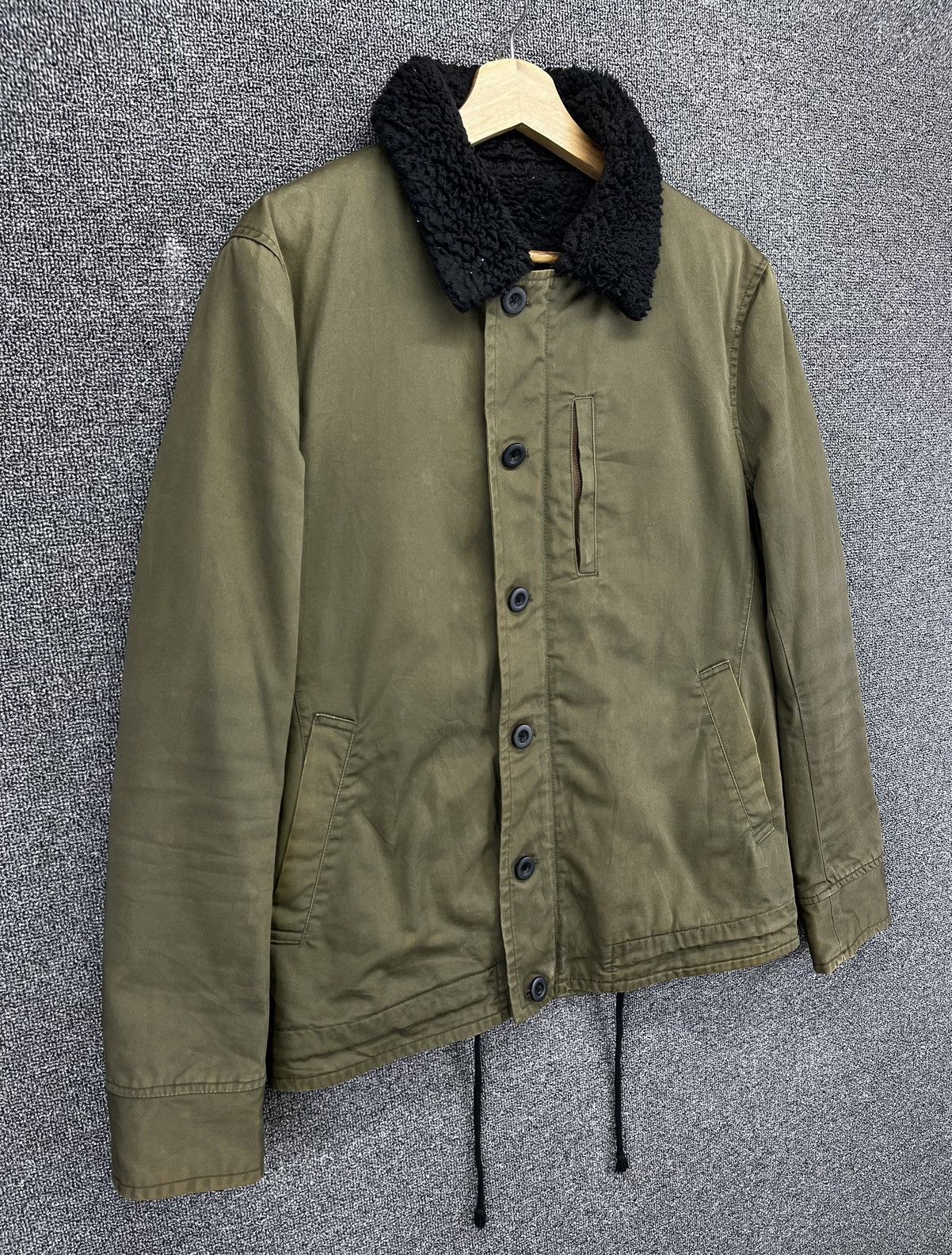 Boycott Vintage Boycott Military Zip Up Jacket Size US M / EU 48-50 / 2 - 2 Thumbnail