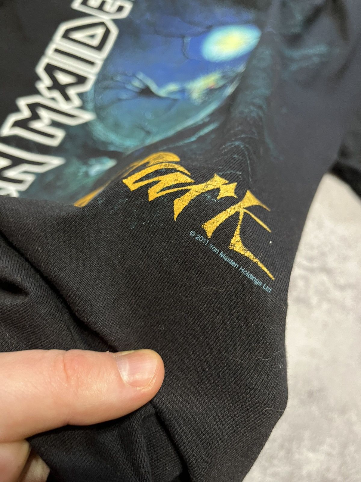 Iron Maiden Iron Maiden 2011 licensed Tee shirt Fear of the Dark Size US M / EU 48-50 / 2 - 3 Thumbnail