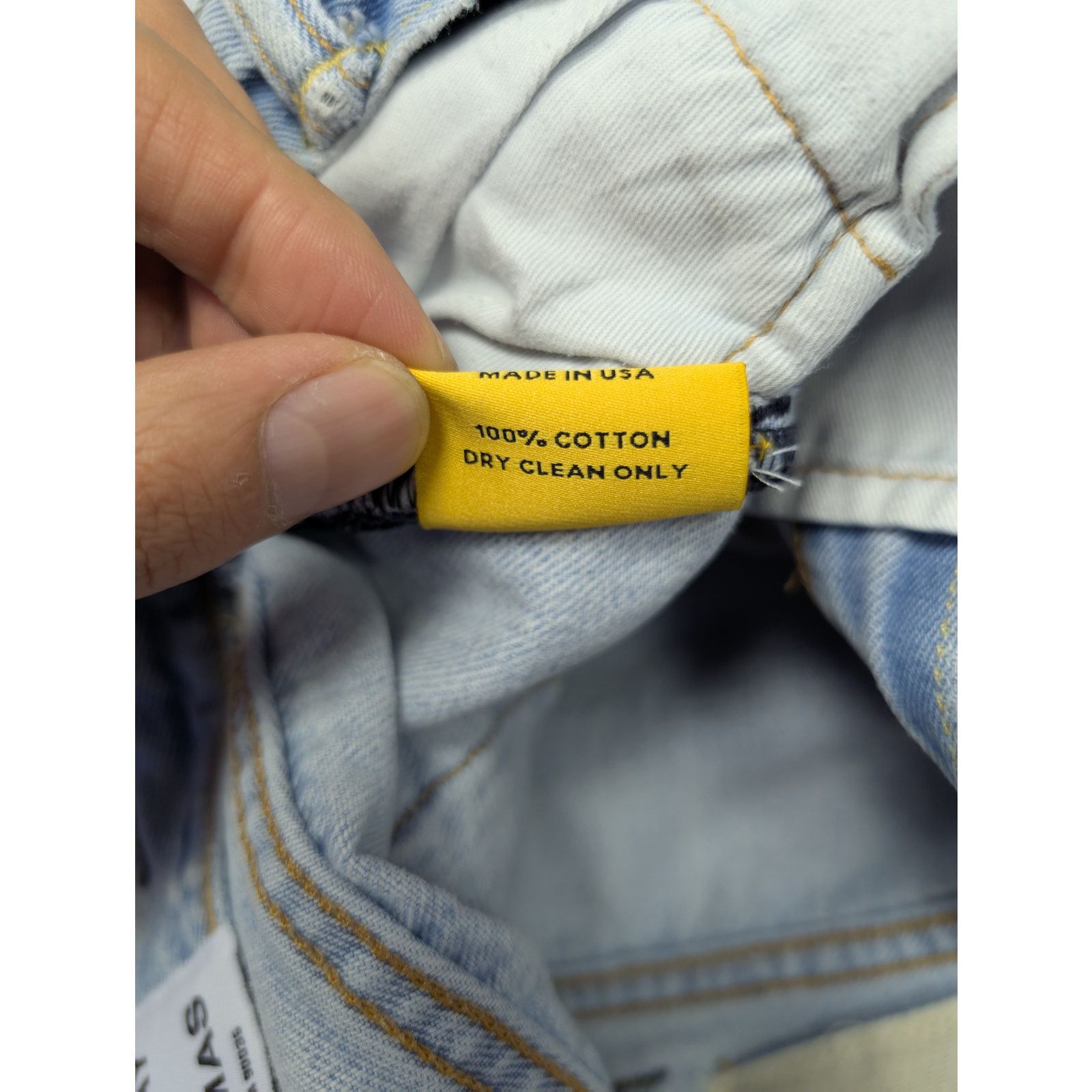 Gallery Dept. o1rshd1 Denim Jean Pants in Light Blue Size US 36 / EU 52 - 22 Thumbnail