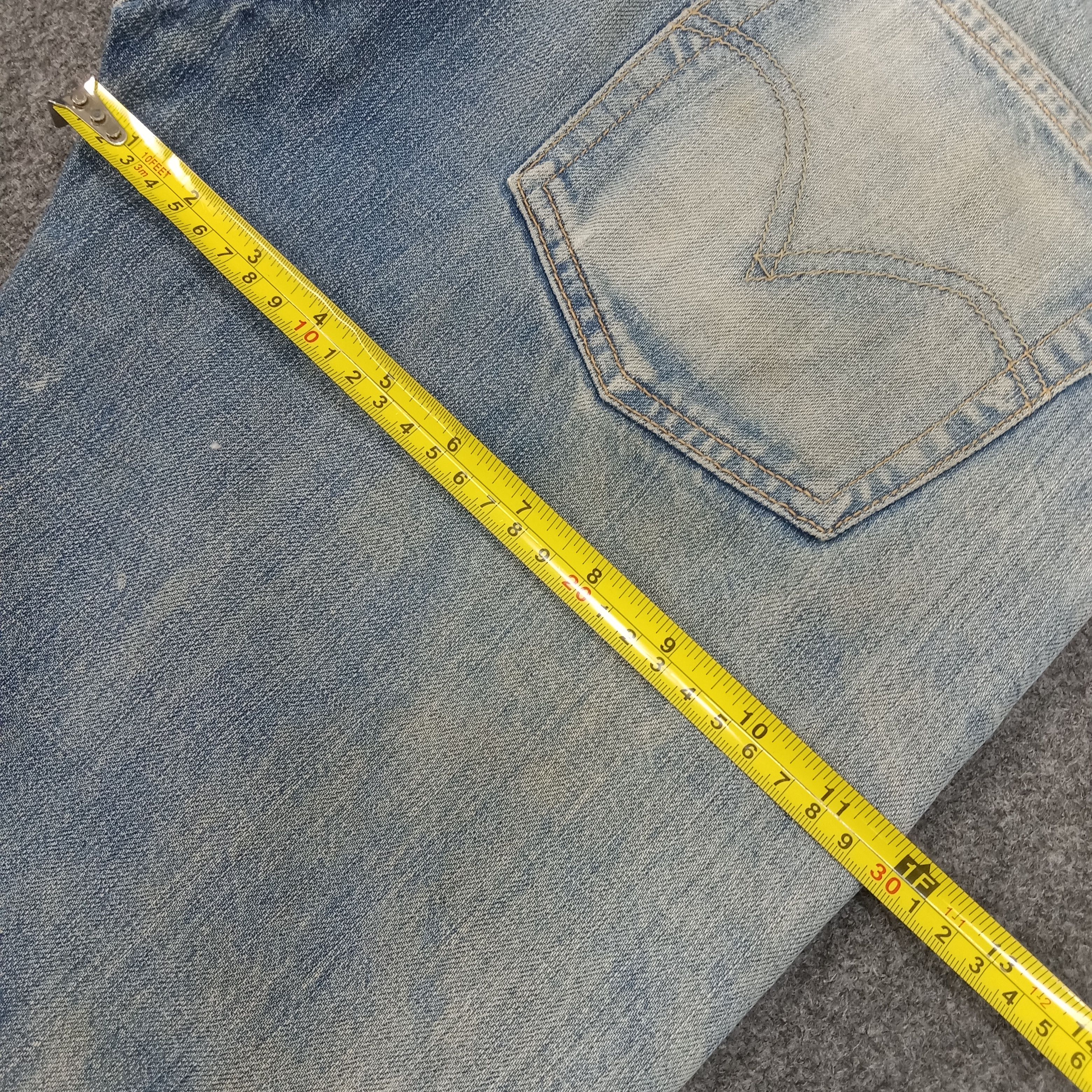 Levi's × Vintage Levi's American Distressed Style Denim Jeans Size US 29 - 10 Thumbnail