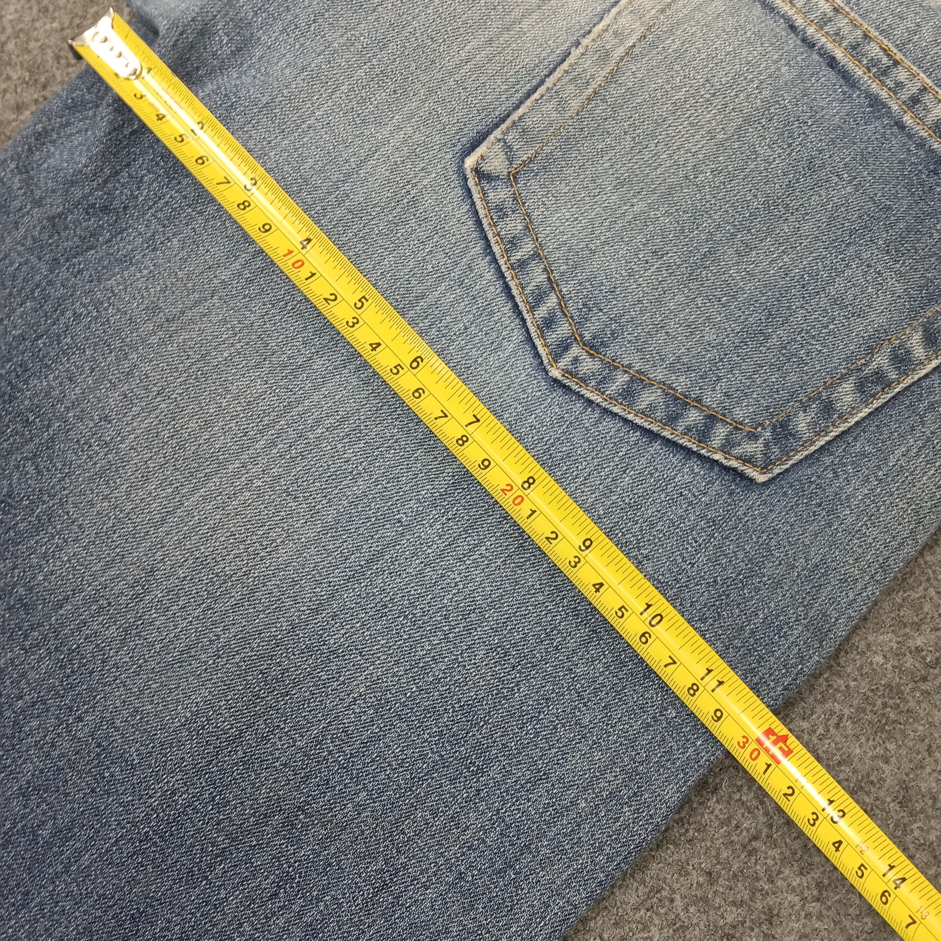 Japanese Brand Embroidery Art Japan skulls Baggy Denim Jeans C252N24 Size US 36 / EU 52 - 11 Thumbnail