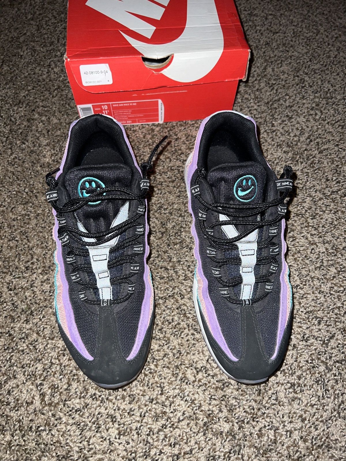 Nike Nike Air Max 95 “Have a Nike day” Size US 10 / EU 43 - 4 Thumbnail