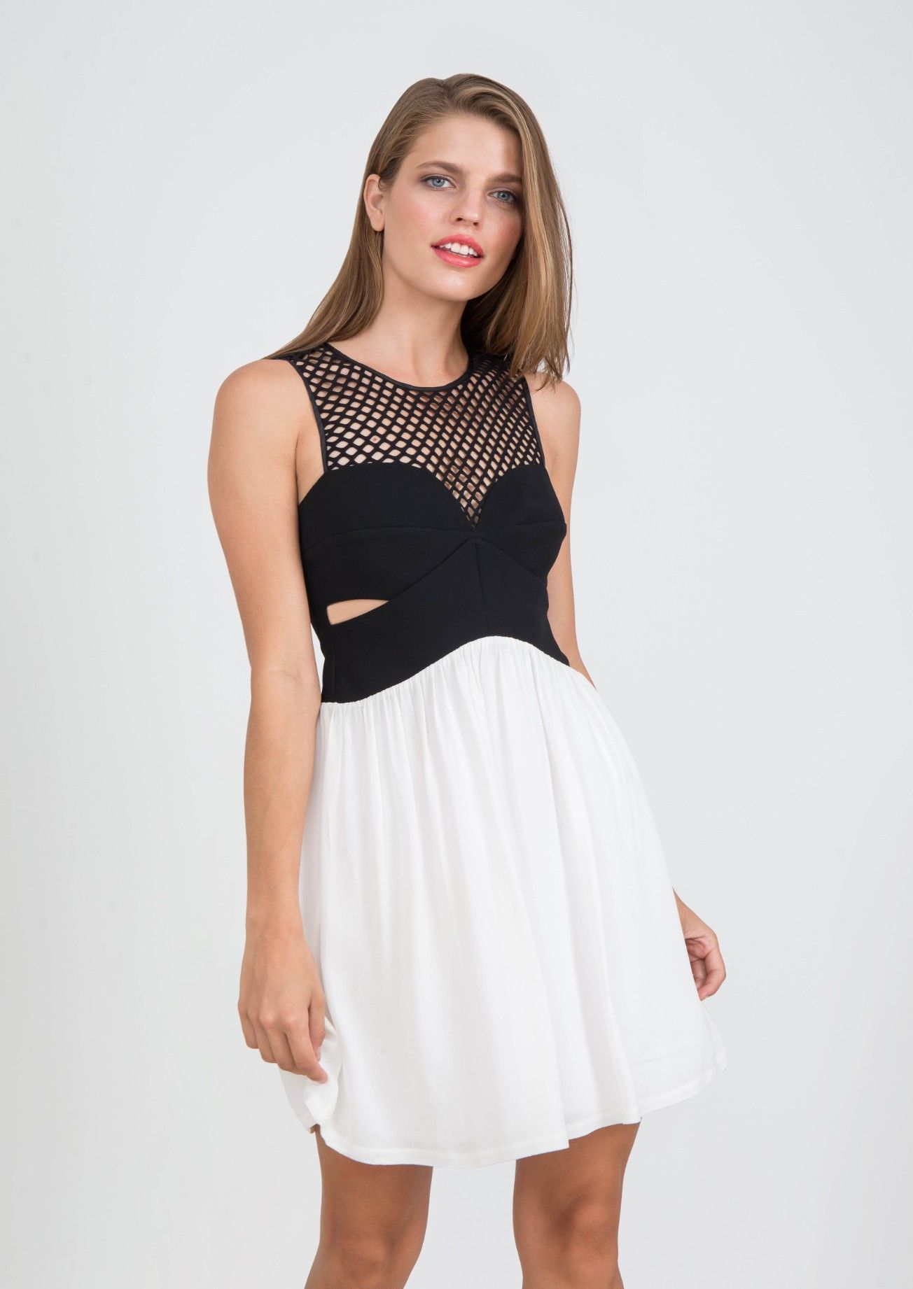 Sandro SANDRO Paris Women’s Black Mesh Cut Out Luxury Mini Dress Size S / US 4 / IT 40 - 15 Thumbnail